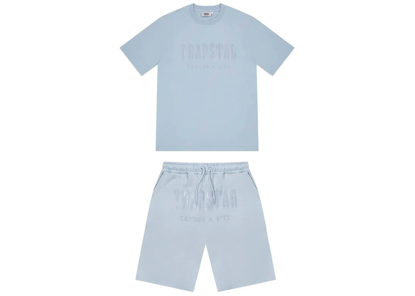 Trapstar Decoded Gel Short Set Cashmere Blue