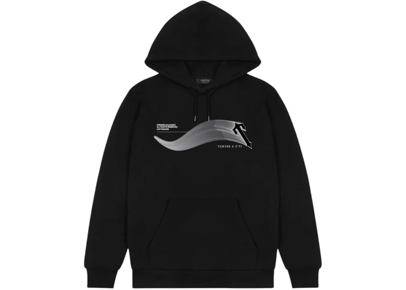 Trapstar Drift Hoodie Black