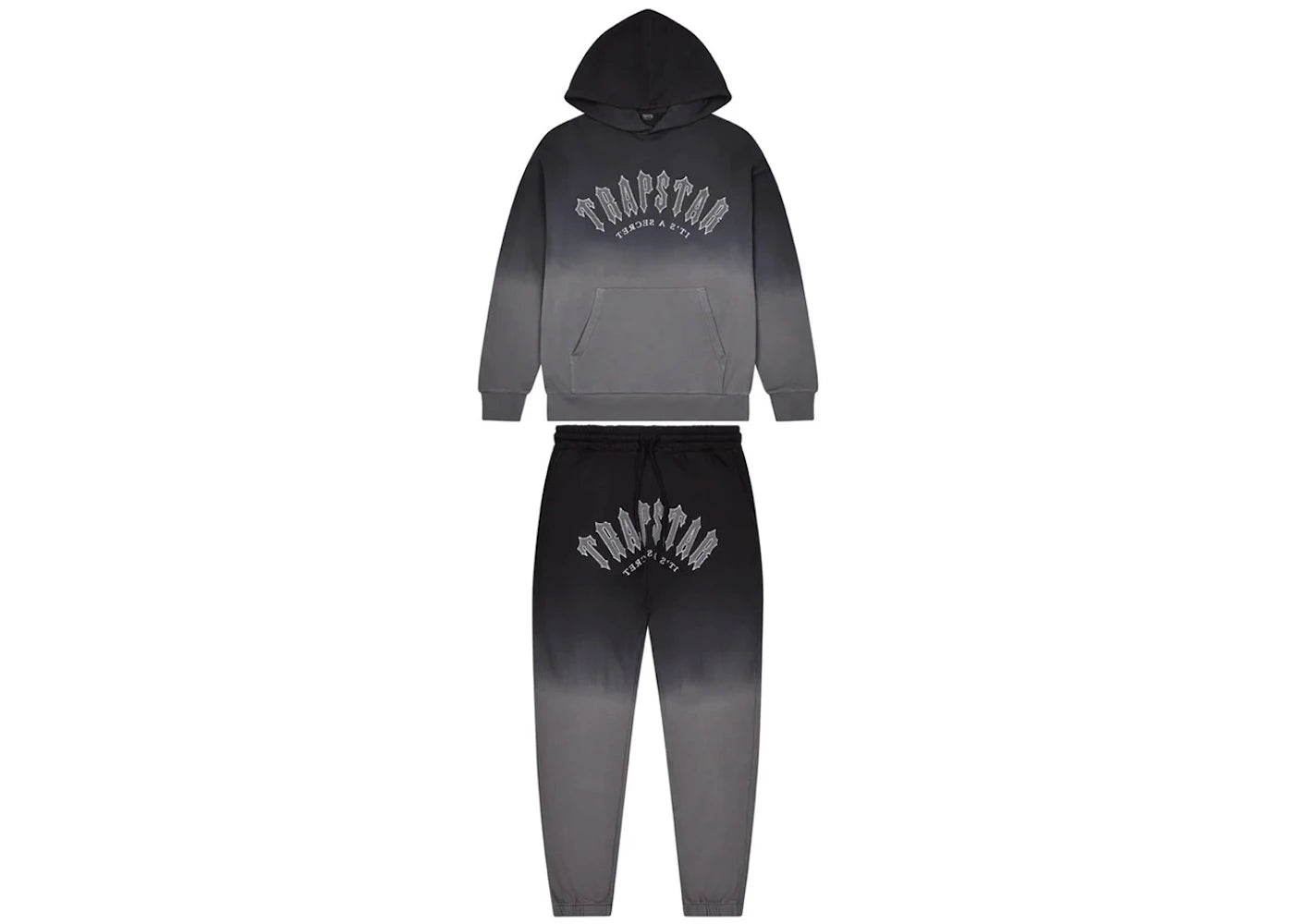 Trapstar Gradient Arch Tracksuit Black