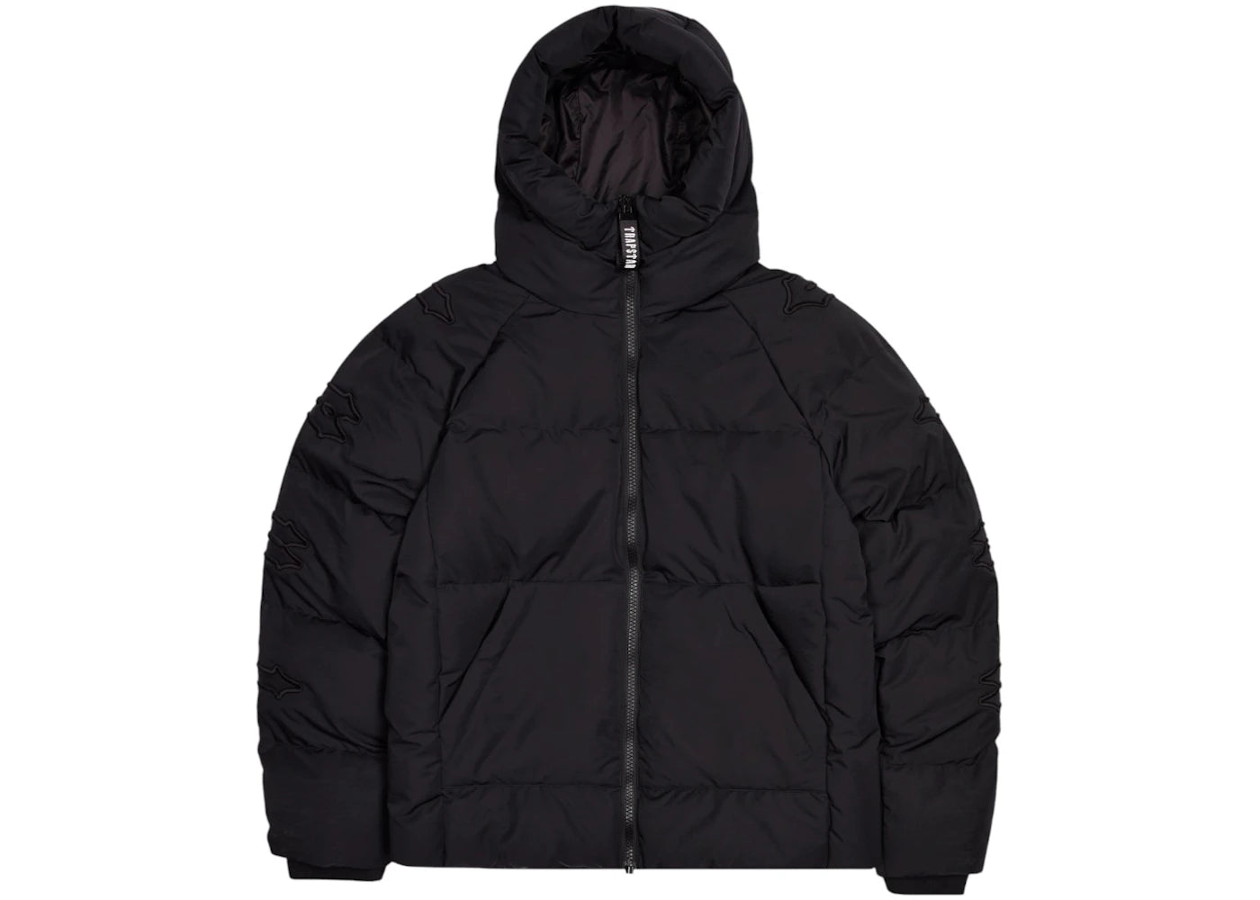 Trapstar Hooded Irongate Sleeve Puffer Blackout