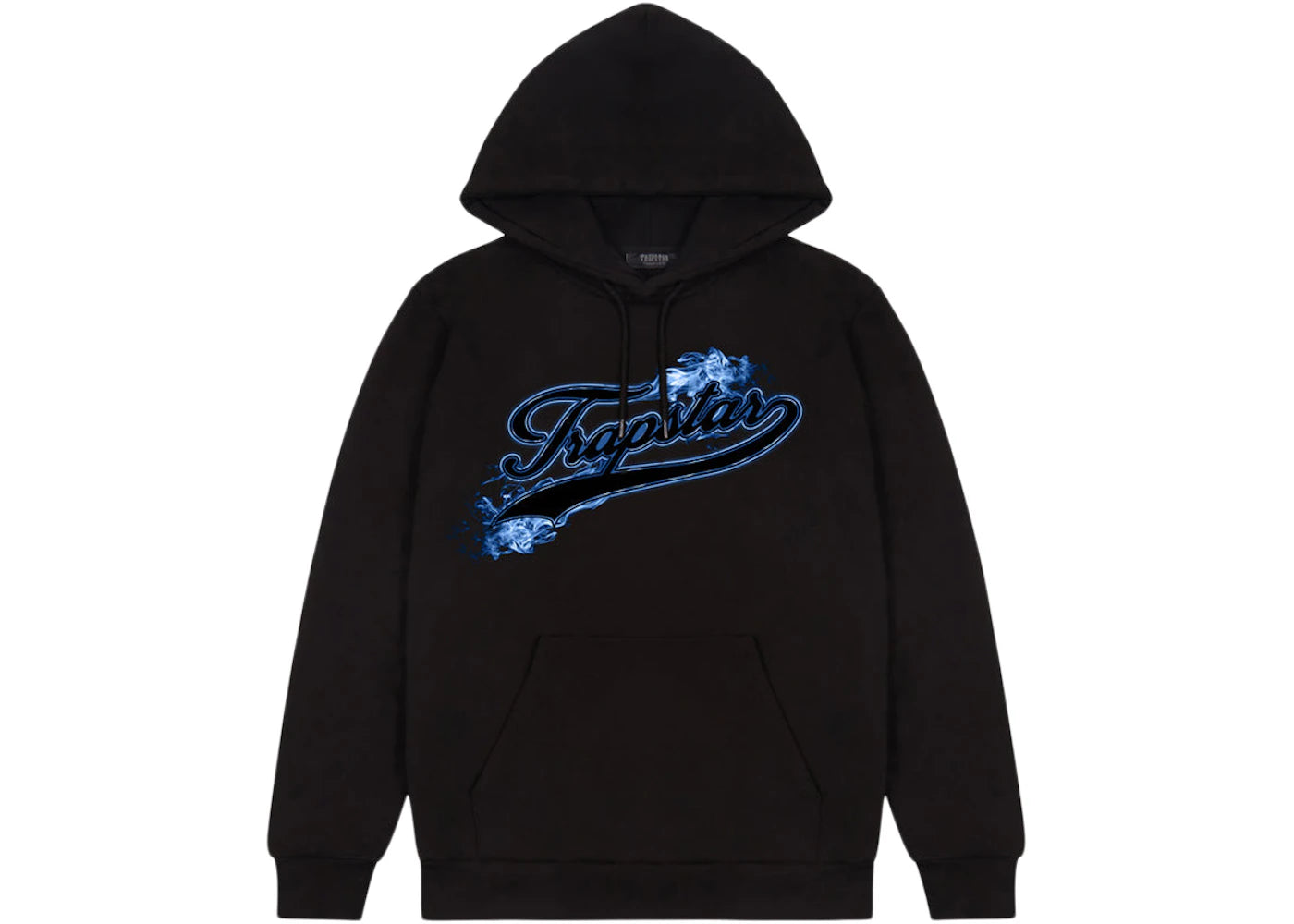 Trapstar Hot Rod Strikeout Hoodie Black/Blue