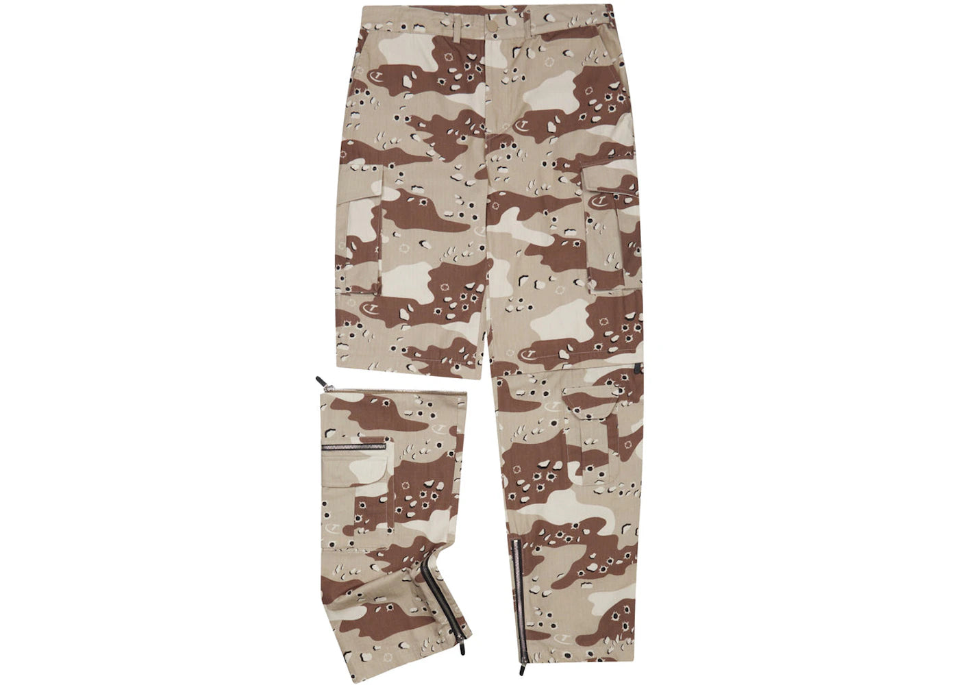 Trapstar Hyperdrive Cargo Trouser Shorts Bullet Camo