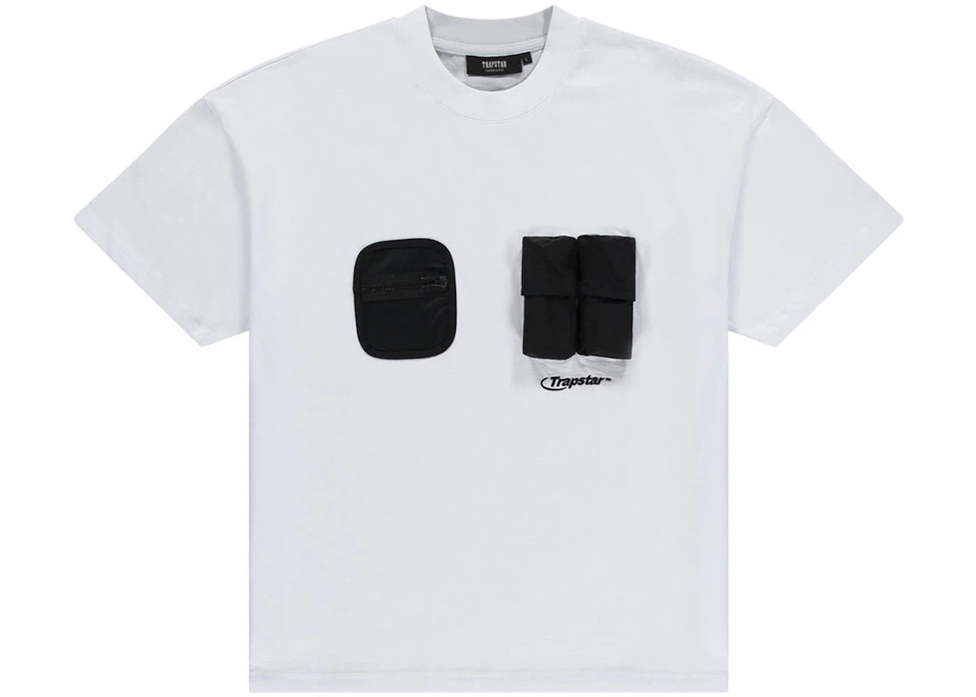 Trapstar Hyperdrive City Pocket Oversized T-shirt White