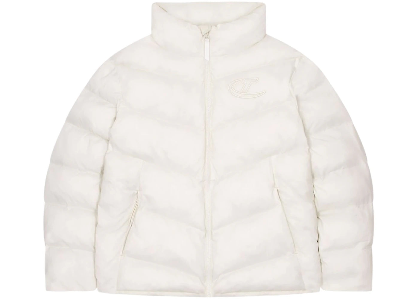 Trapstar Hyperdrive Puffer Jacket Off White