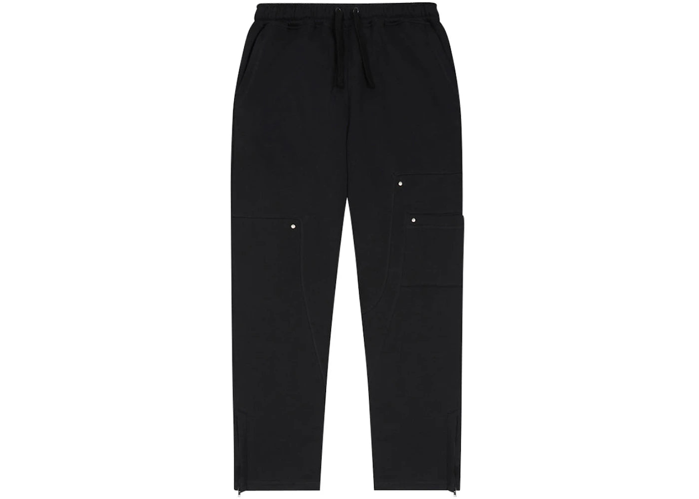 Trapstar Hyperdrive Reinforced Rivet Joggers Black