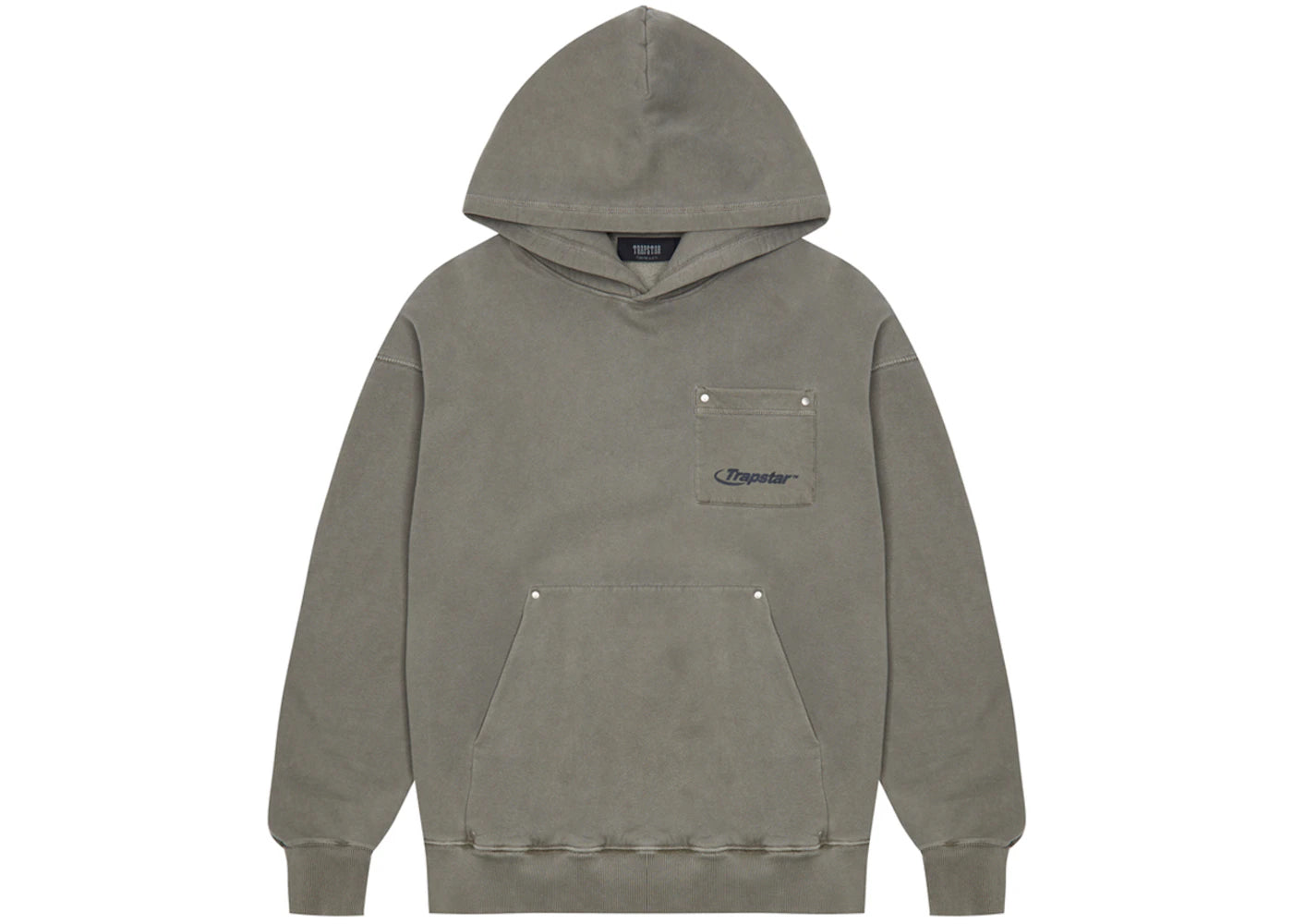 Trapstar Hyperdrive Rivet Pocket Hoodie Brindle