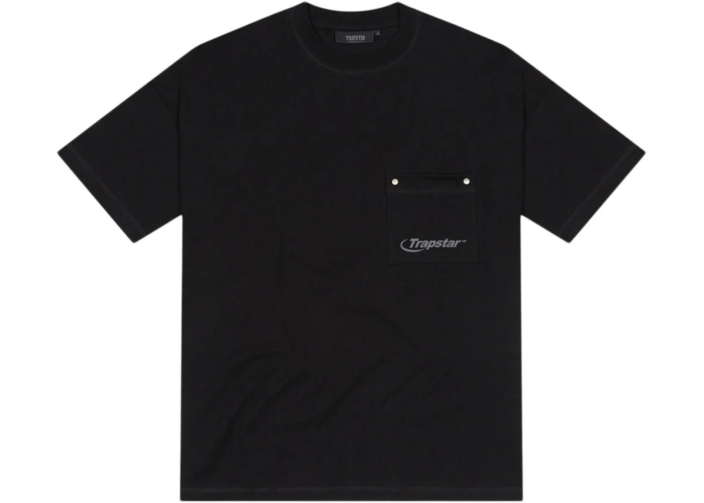 Trapstar Hyperdrive Rivet Pocket Tee Black