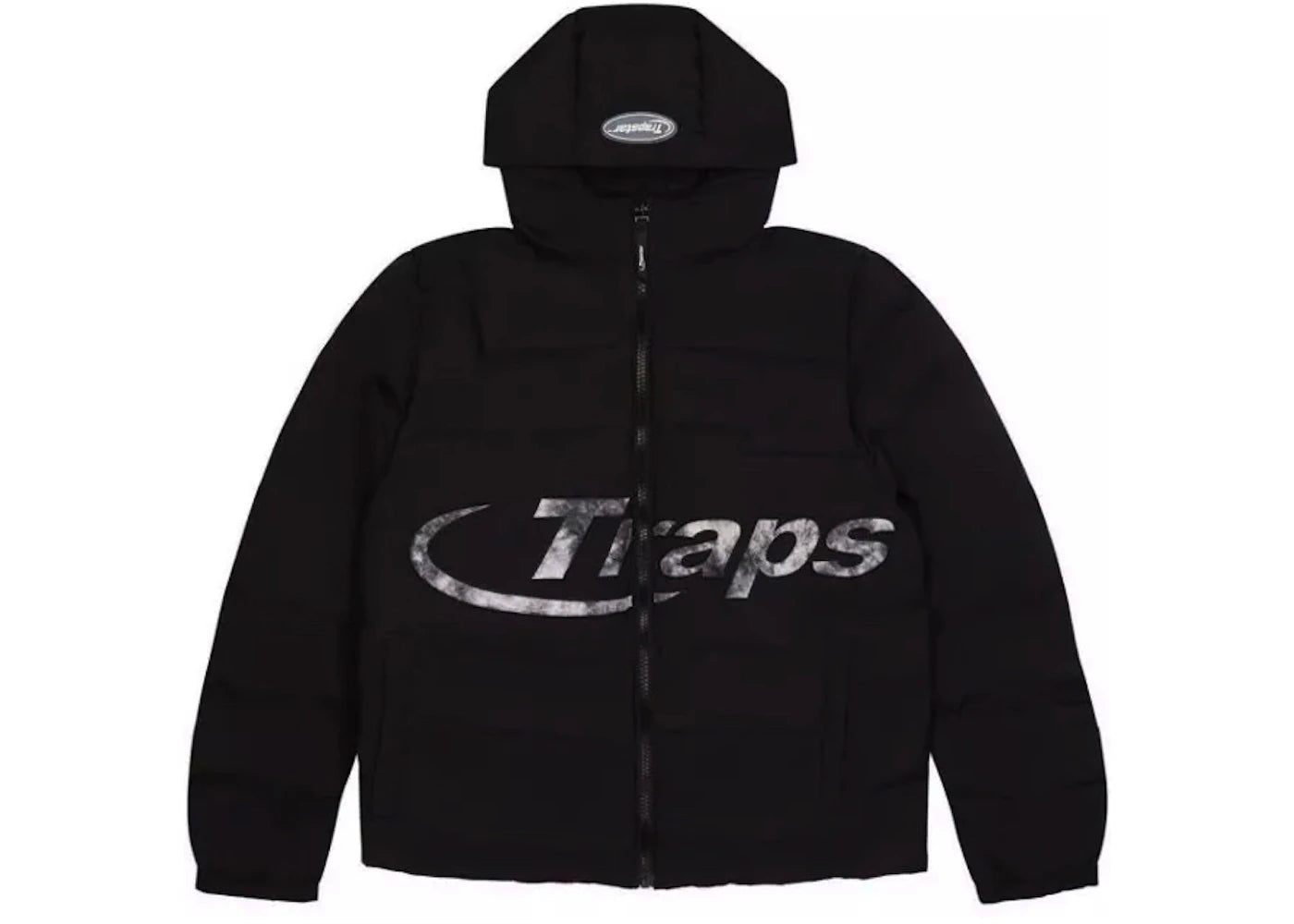 Trapstar Hyperdrive Technical Puffer Jacket Black/Tie Dye