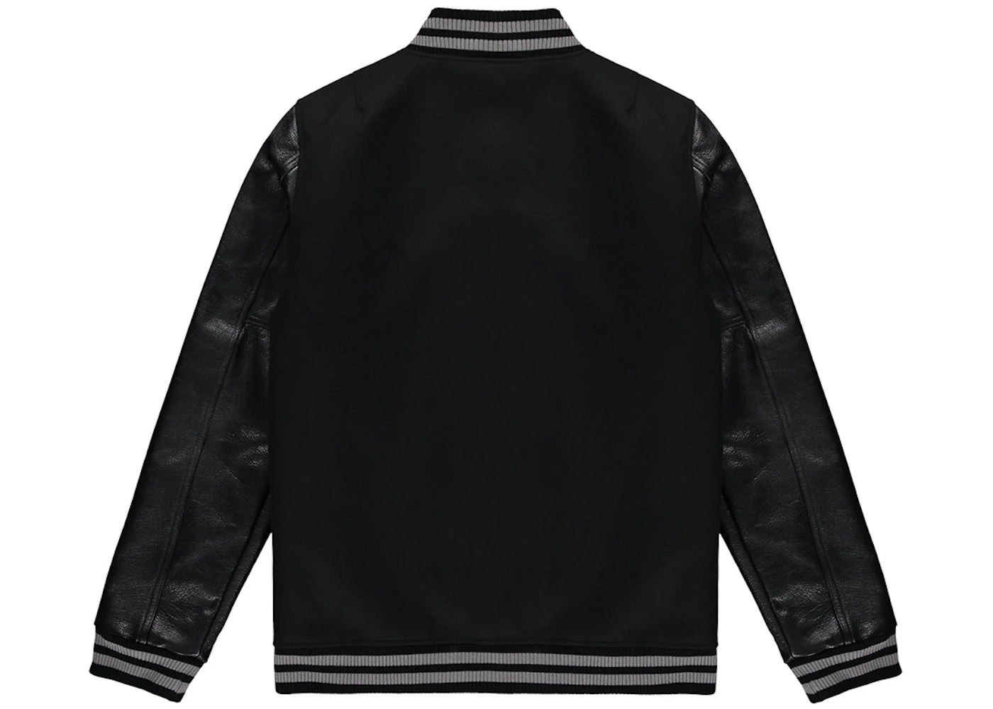 Trapstar Hyperdrive Varsity Jacket Black/Grey