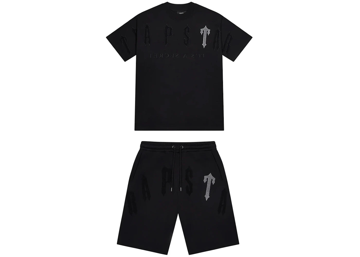 Trapstar Irongate Arch 2.0 Short Set Black/Grey