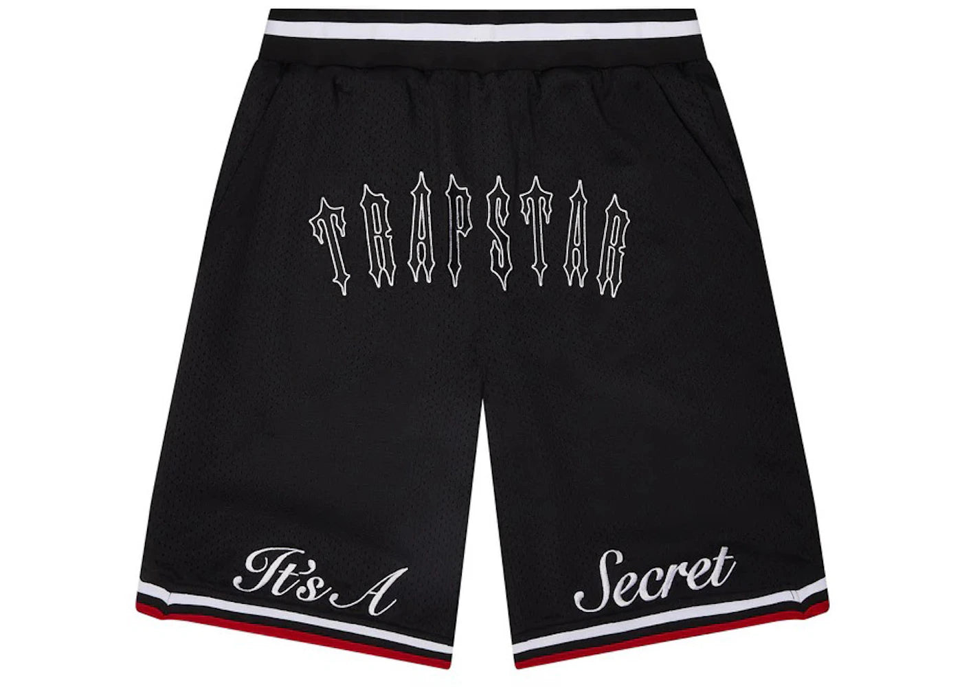 Trapstar Irongate Arch It's A Secret Basketball Shorts Grey/Sea