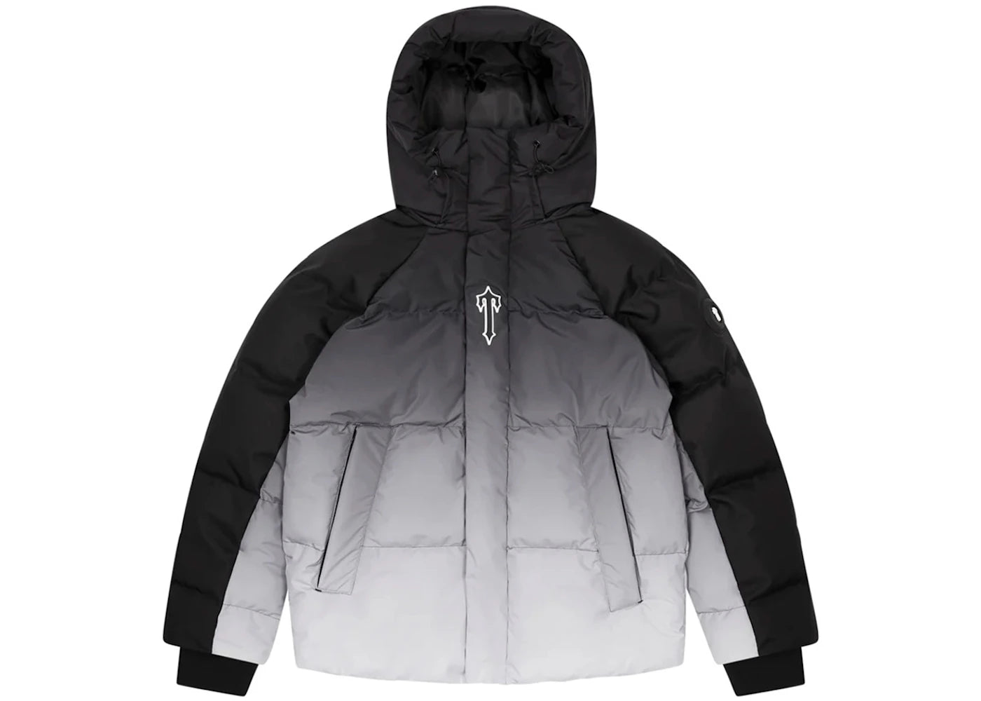 Trapstar Irongate Arch Puffer Jacket (FW23) Black/Gradient