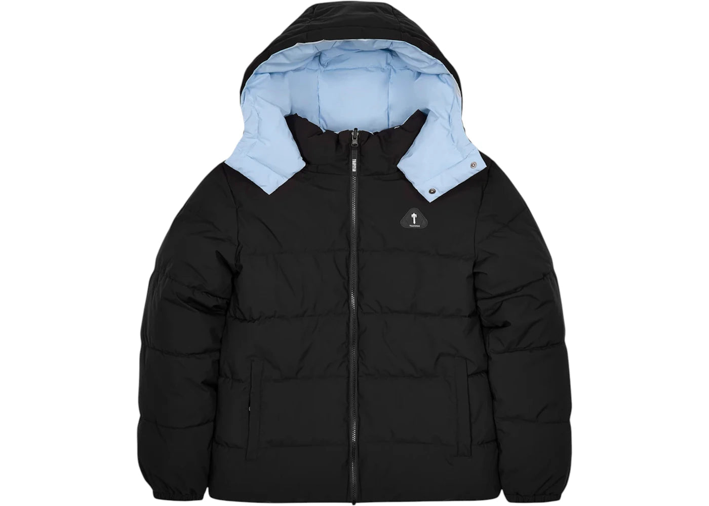 Trapstar Irongate Arch Reversible Puffer Jacket (FW25) Black/Light Blue
