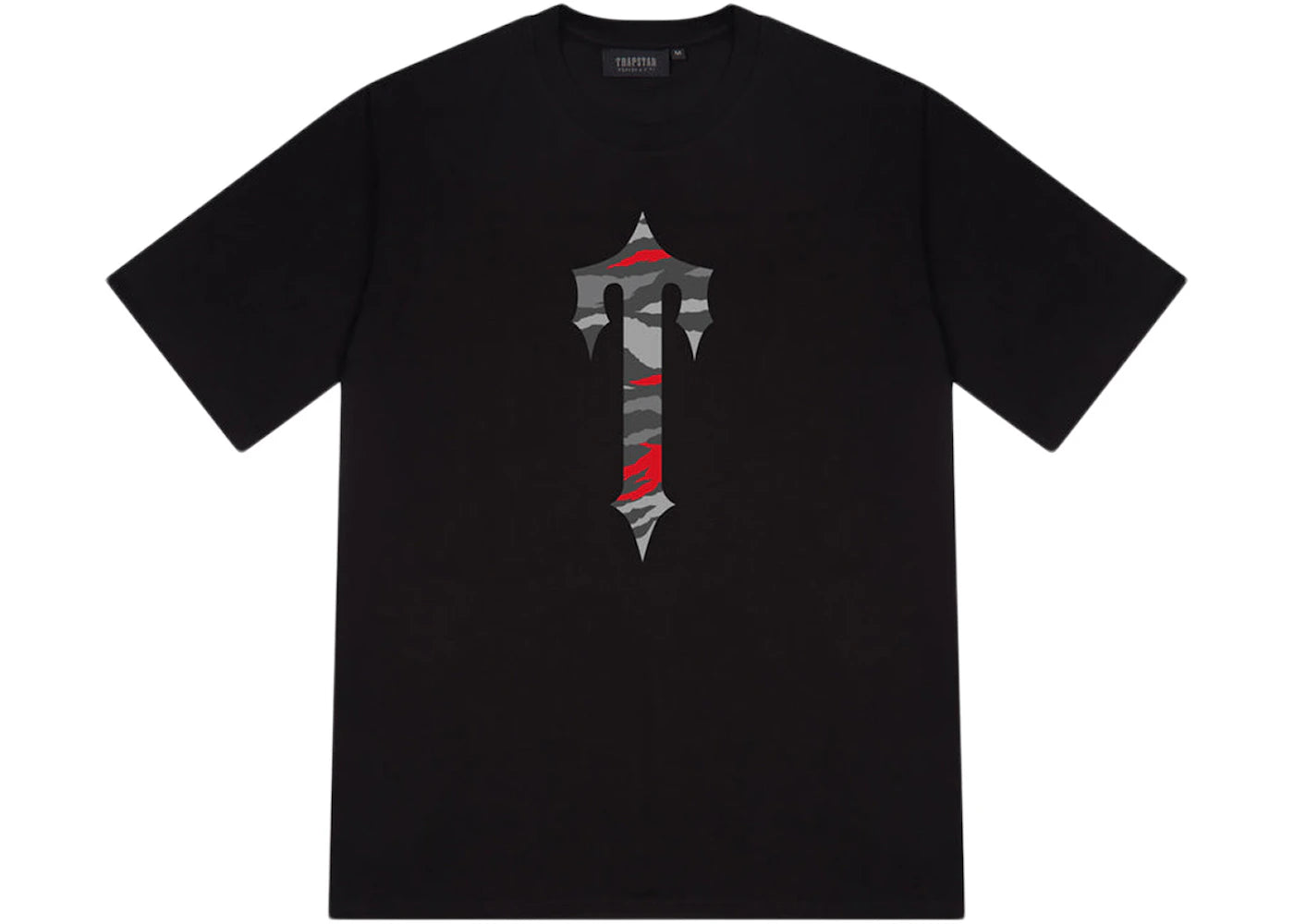 Trapstar Irongate Camo T Tee Black/Infrared Edition