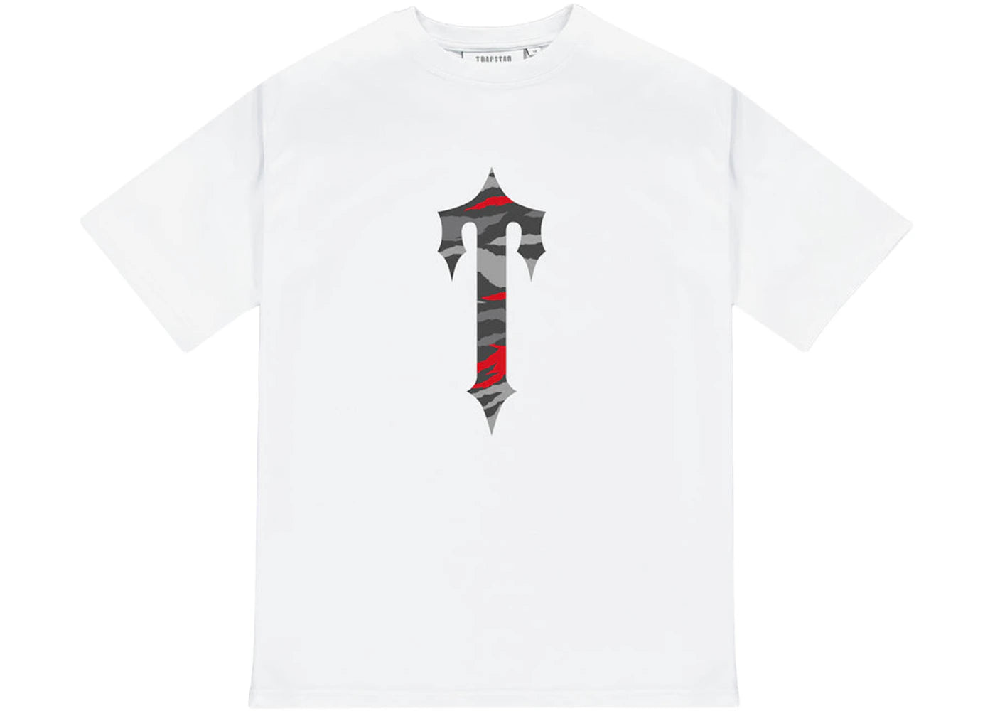 Trapstar Irongate Camo T Tee White/Infrared Edition