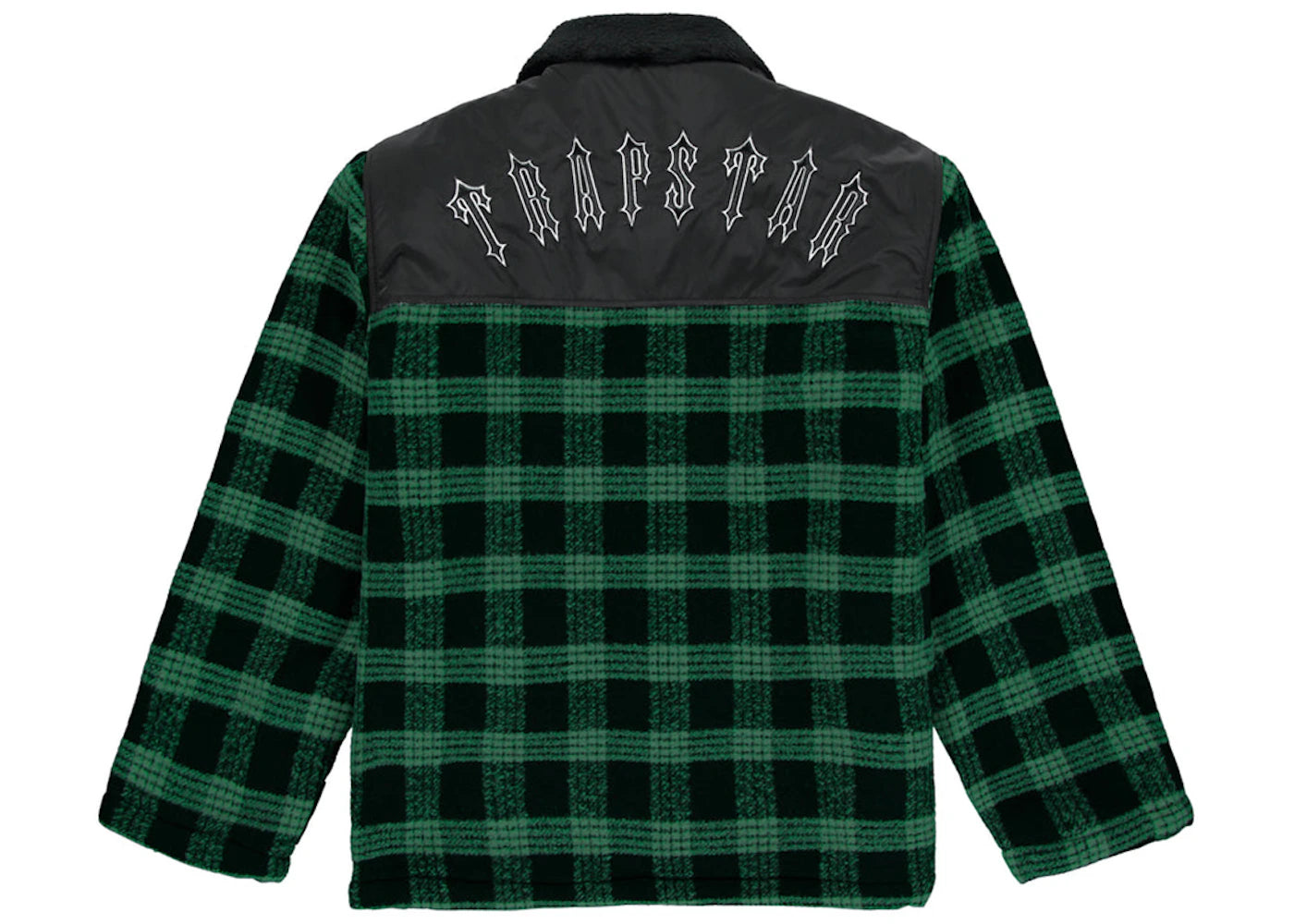 Trapstar Irongate Lumberjack Jacket Green Plaid