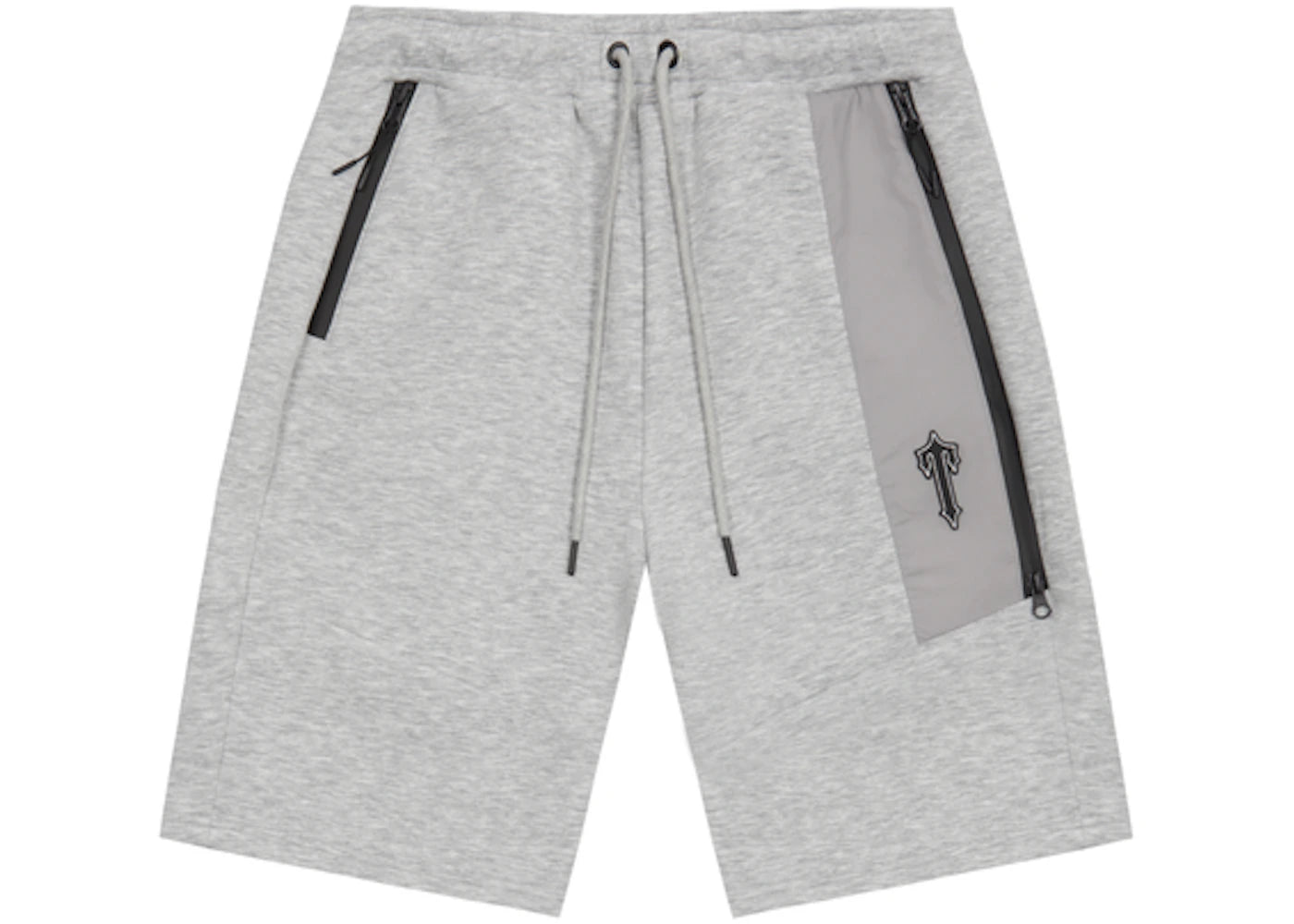 Trapstar Irongate Ninja T Fleece Track Shorts Marl Grey