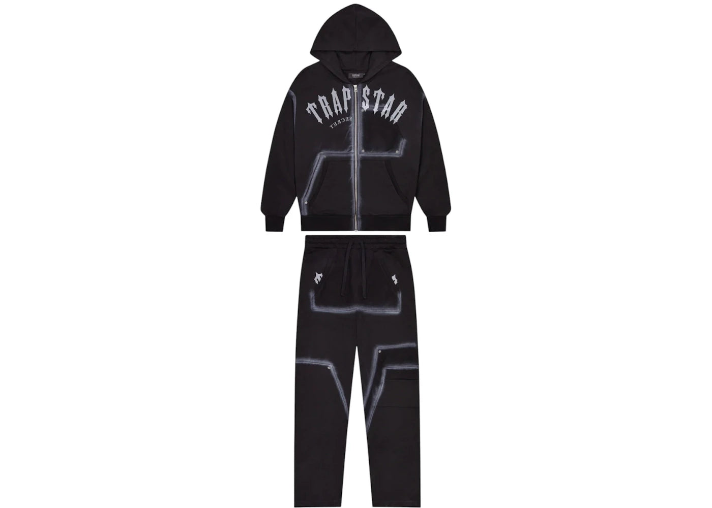 Trapstar Irongate Rivet 2.0 Tracksuit Blackstorm Edition