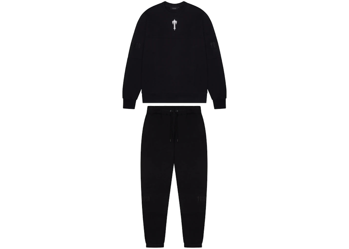 Trapstar Irongate T Crewneck Tracksuit Black