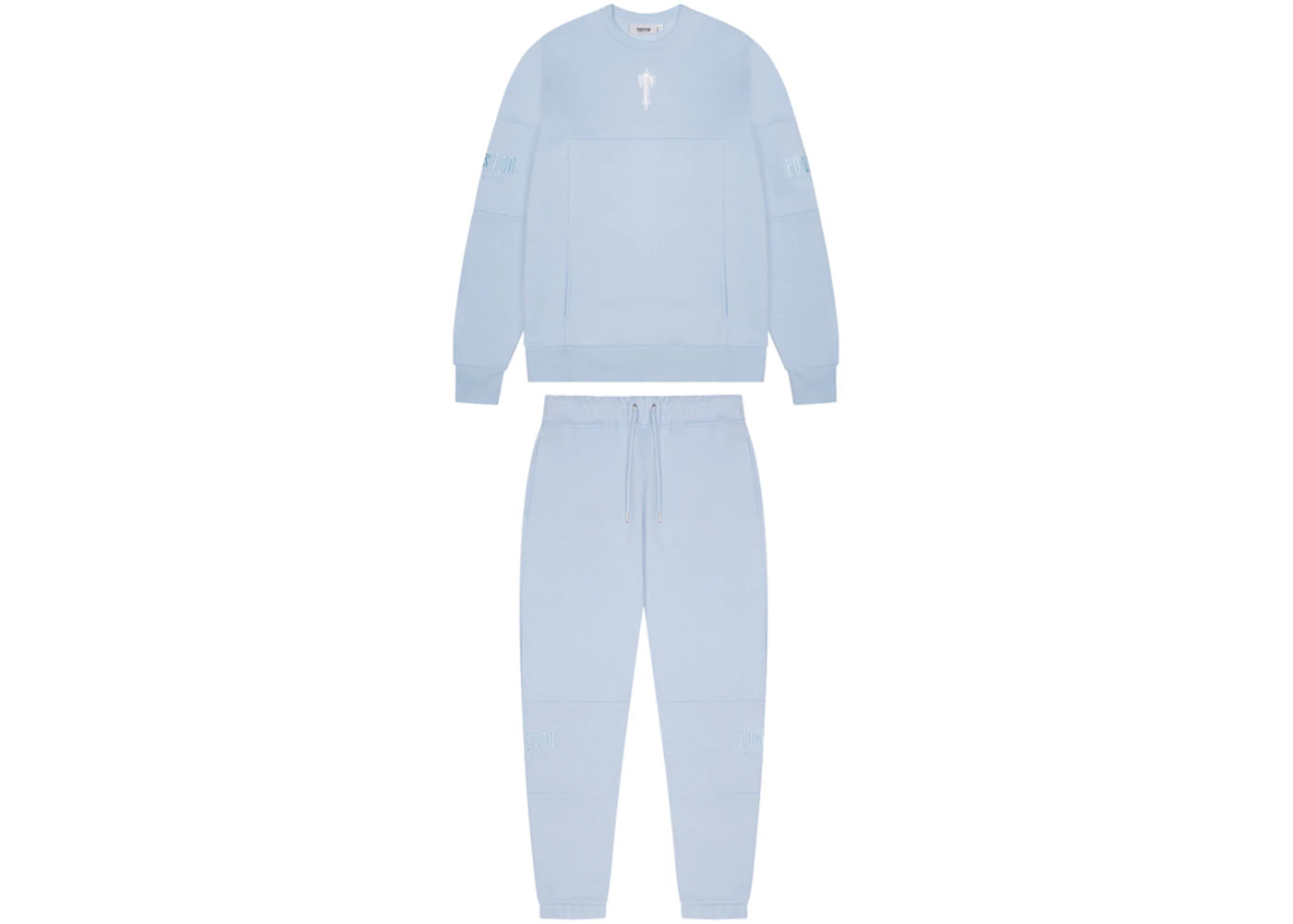 Trapstar Irongate T Crewneck Tracksuit Ice Blue