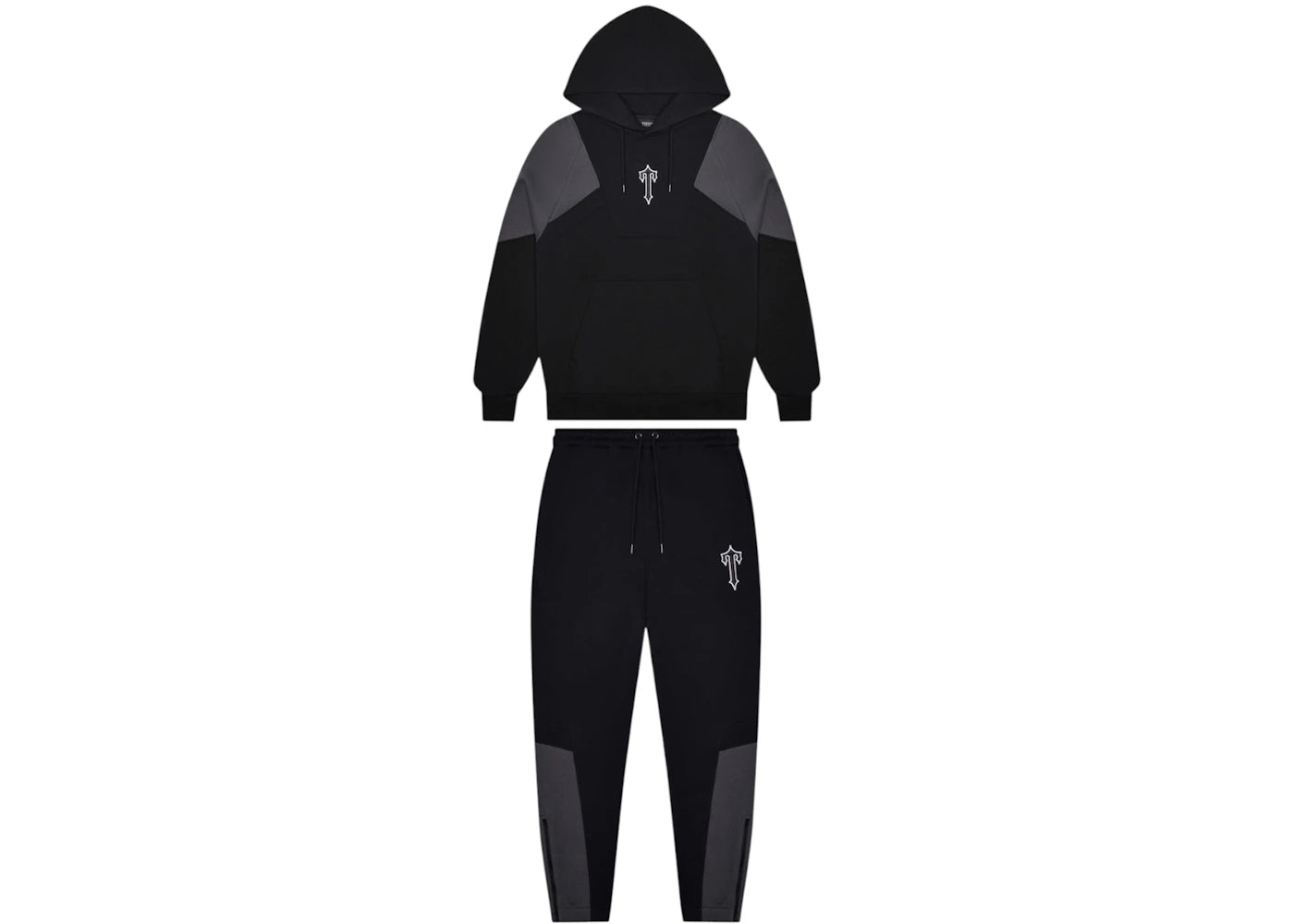 Trapstar Irongate T Panel Tracksuit Black