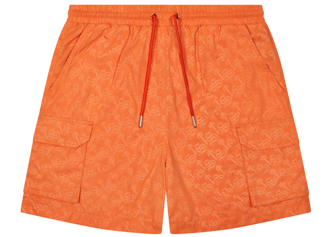 Trapstar Monogram Shorts Orange