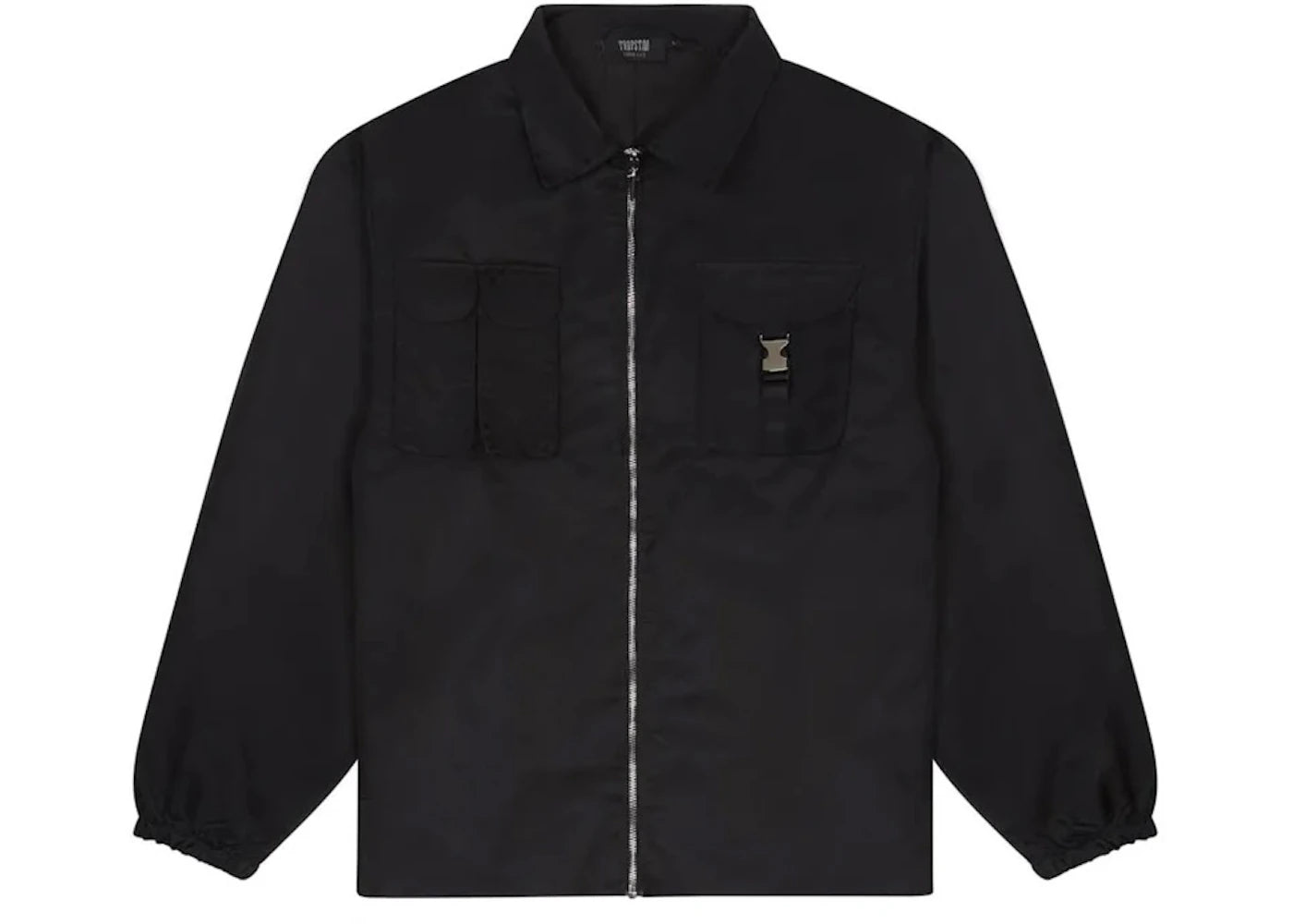 Trapstar Nylon Twill Coach Jacket Black