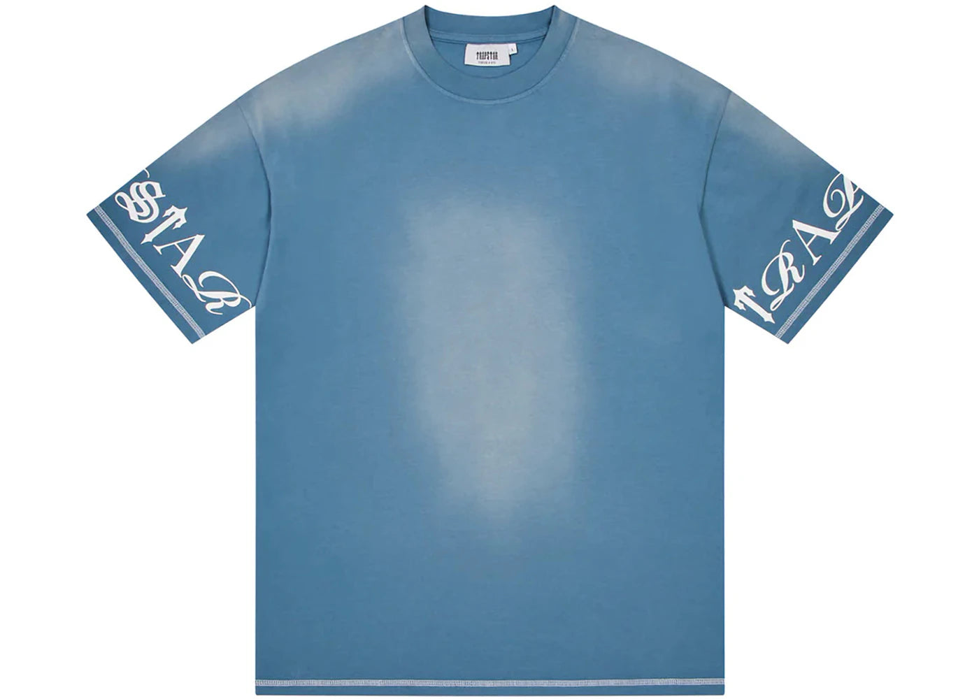 Trapstar Script 2.0 Tee Denim Blue