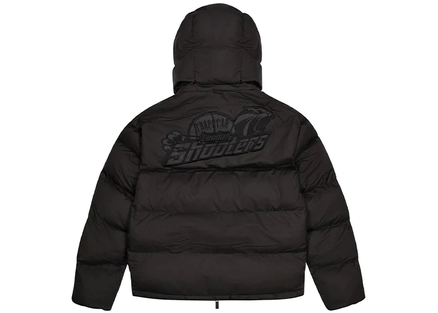 Trapstar Shooters Hooded Puffer Blackout/Reflective