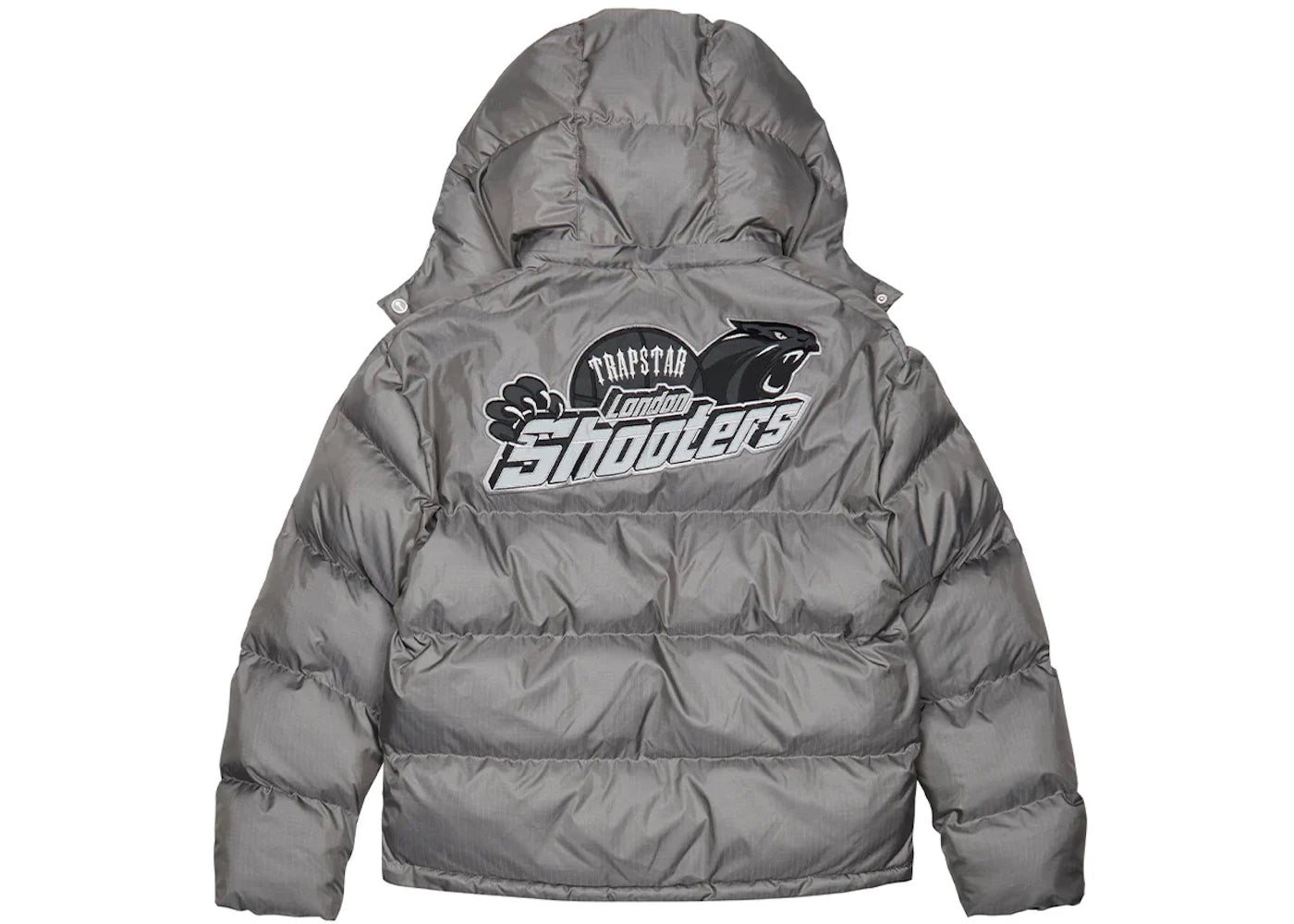 Trapstar Shooters Hooded Puffer Grey