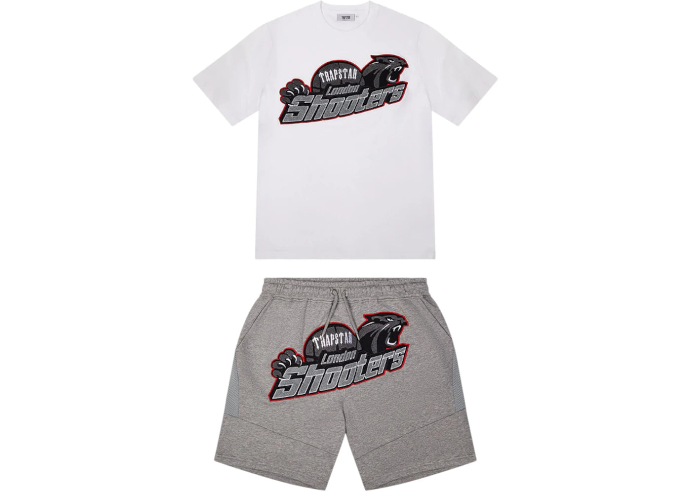 Trapstar Shooters Short Set White