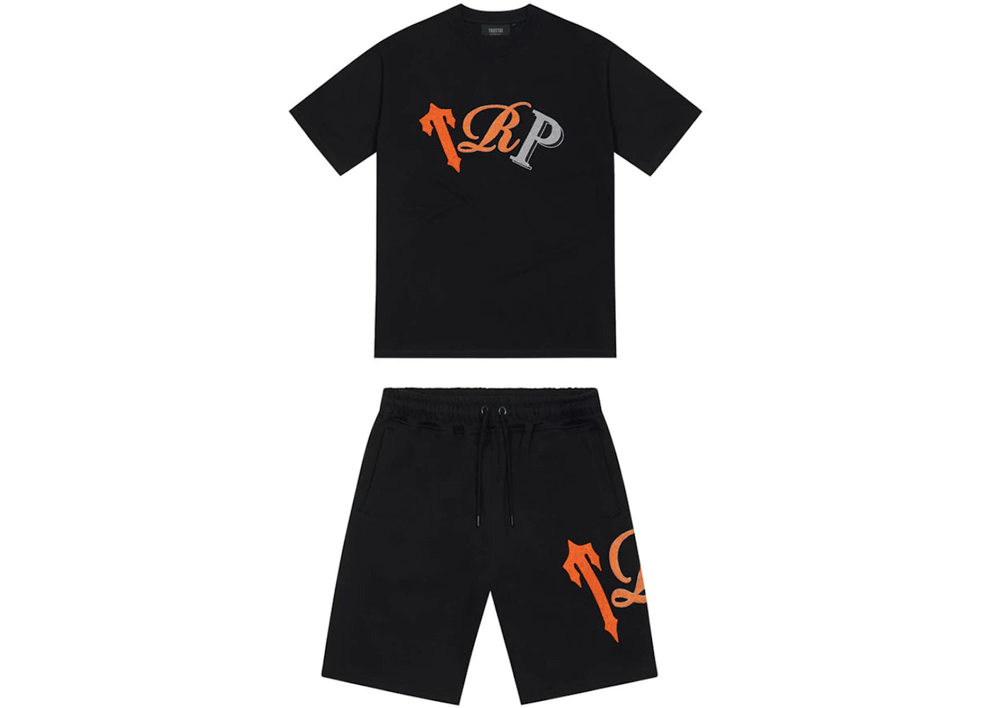 Trapstar TRP Short Set Black/Orange