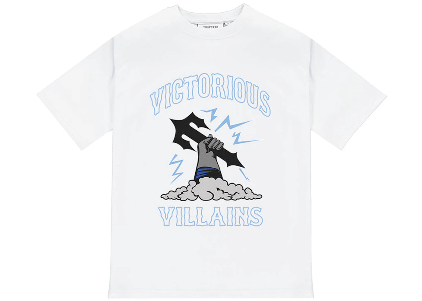 Trapstar Victorious Villains Tee White