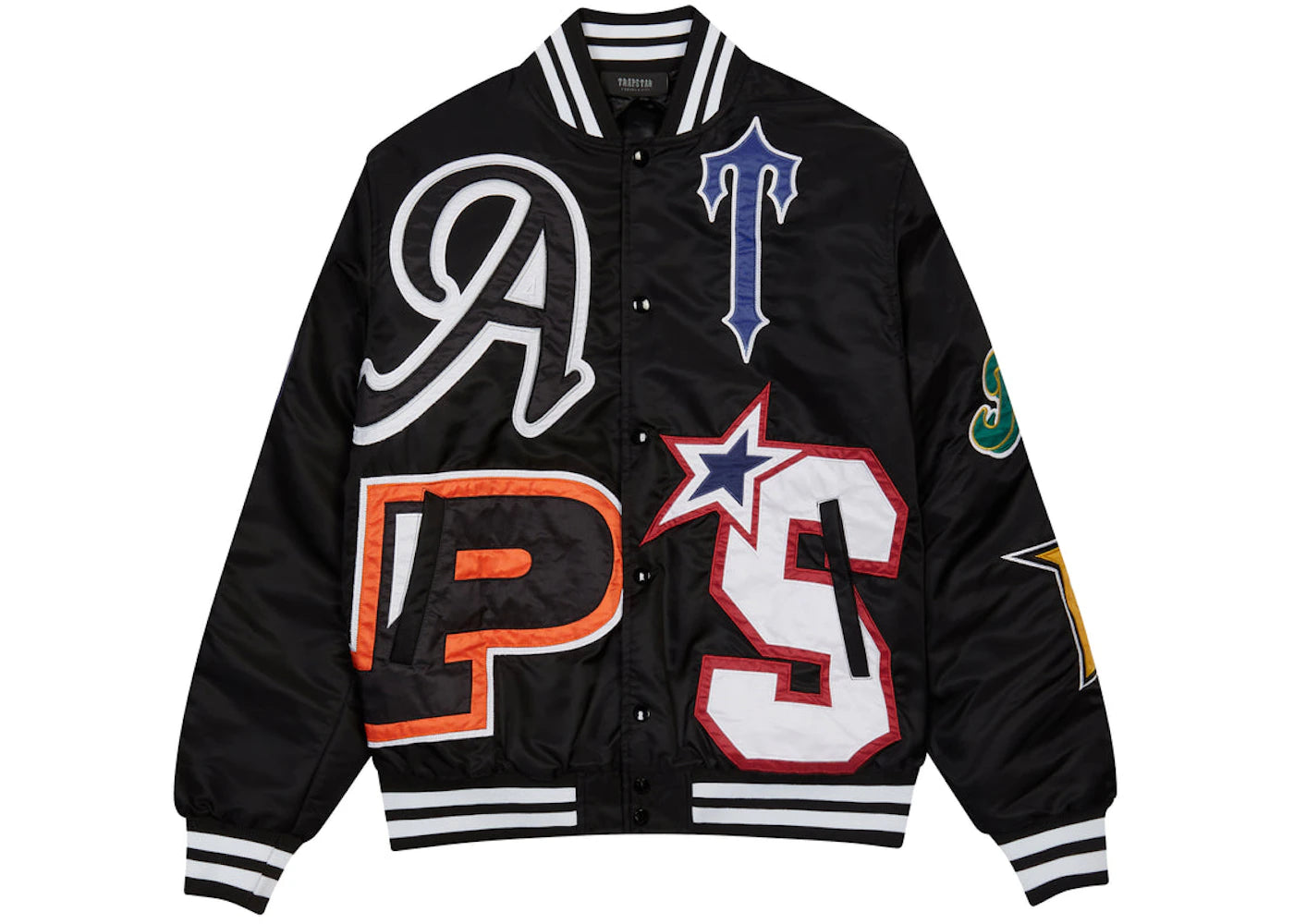 Trapstar Wildcard Stadium Jacket Black