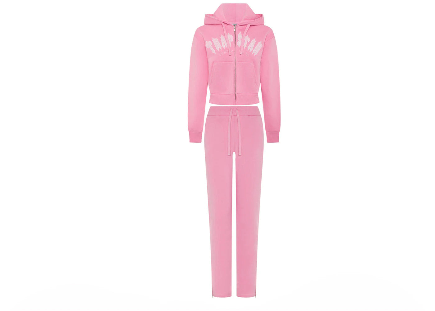 Trapstar Women's Irongate Chenille Tracksuit Pink