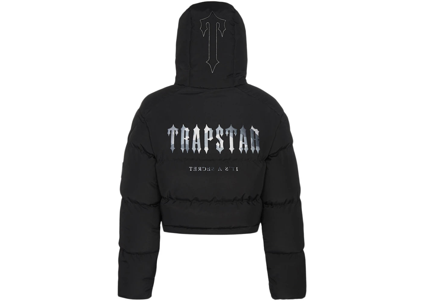 Trapstar Women's Decoded Reflective Puffer Jacket Black/Camo