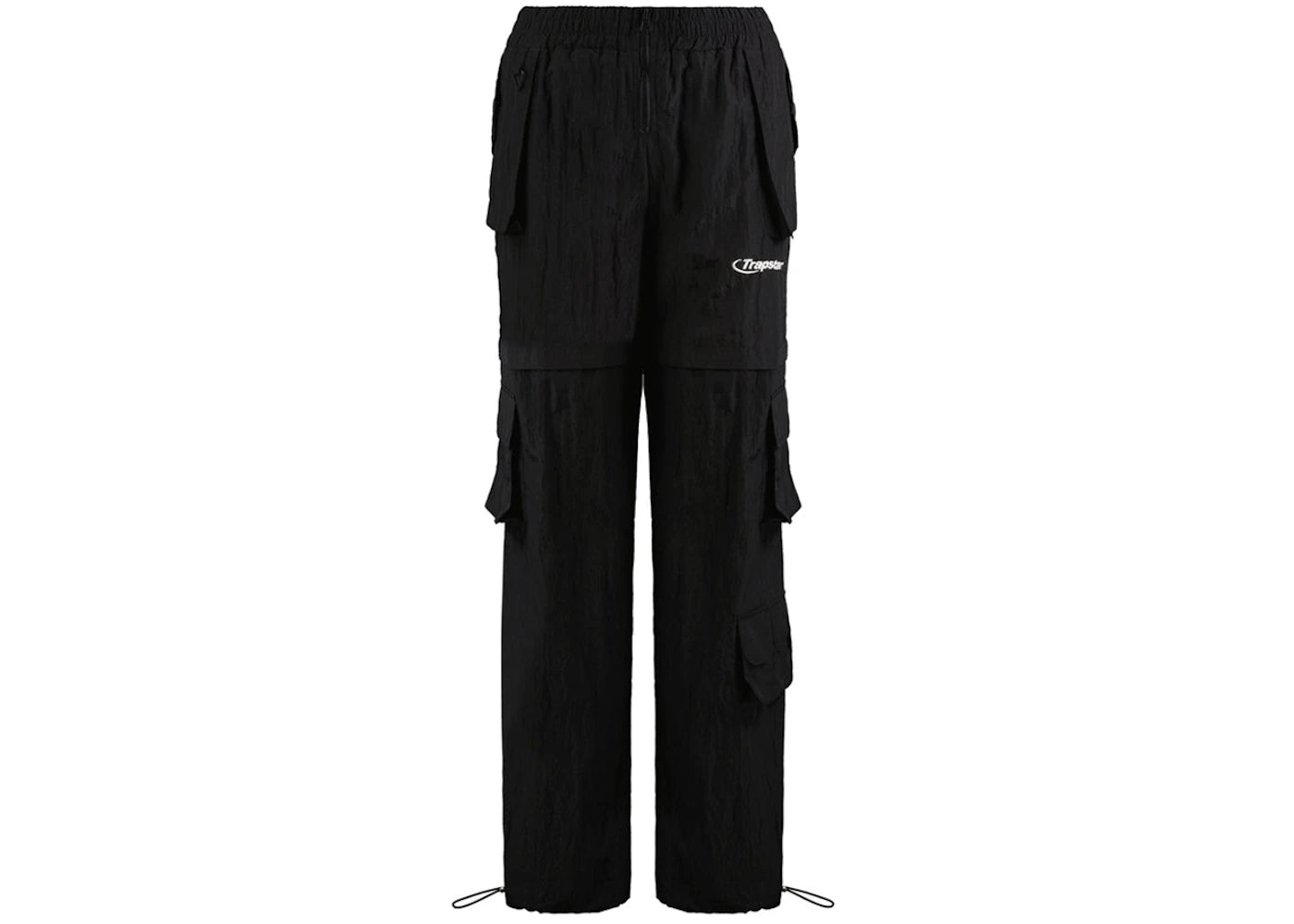 Trapstar Women's Hyperdrive Ripstop Utility Cargo Pants Black