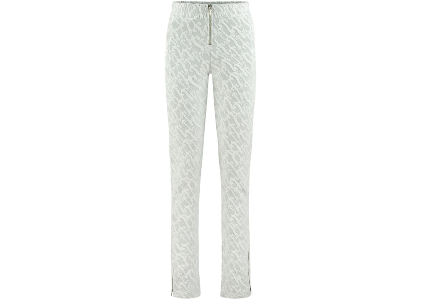 Trapstar Women's Jacquard Fitted Trousers White