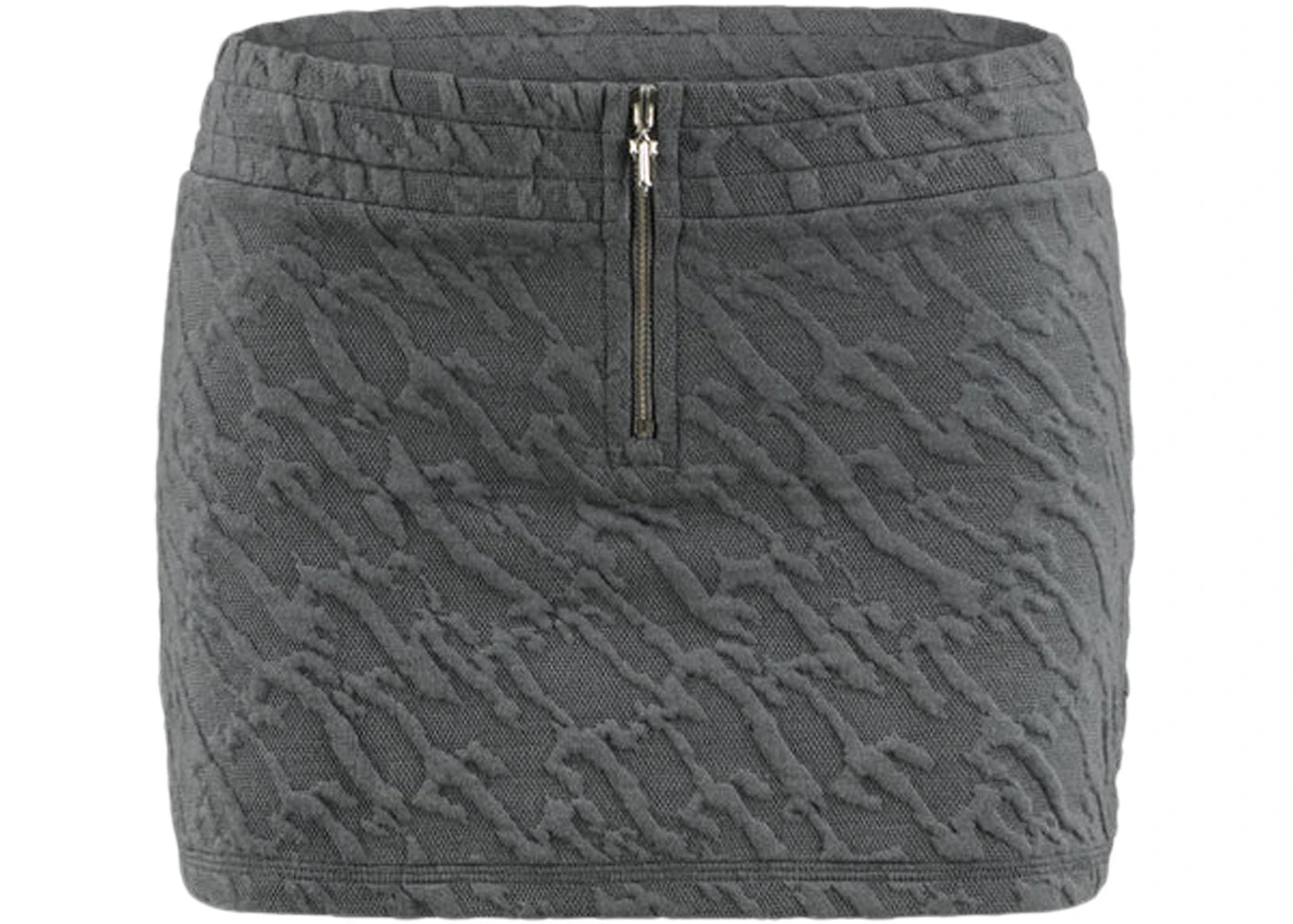 Trapstar Women's Jacquard Mini Skirt Grey