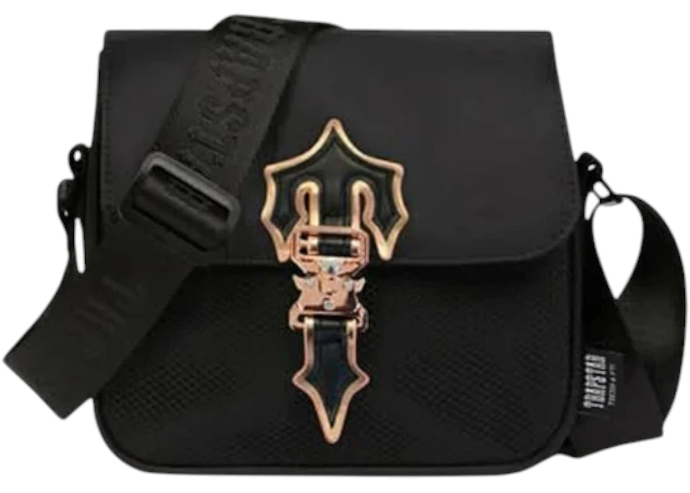 Trapstar x Central Cee T Bag Black/Rose Gold