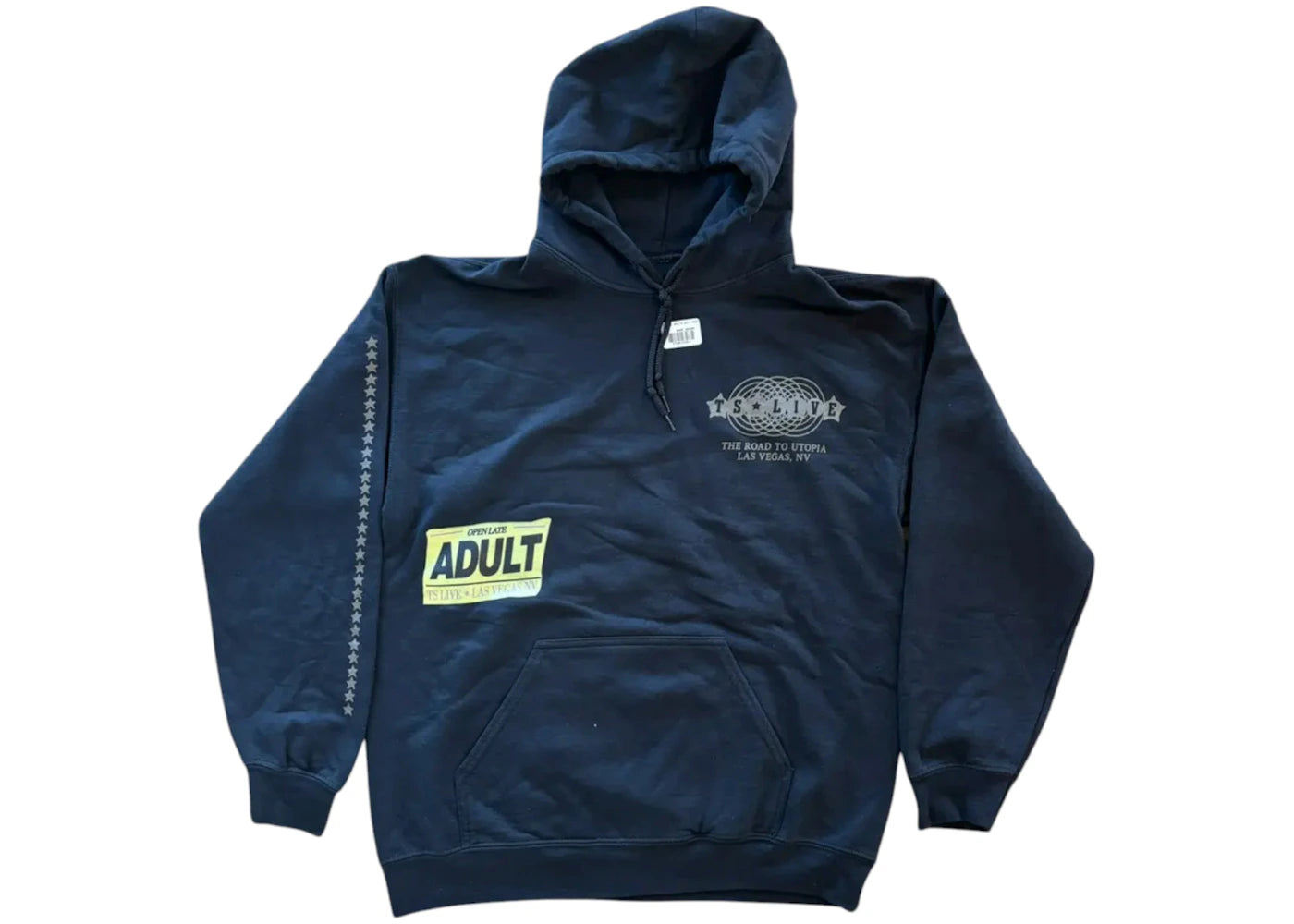 Travis Scott Adults Only Las Vegas Utopia Hoodie Black