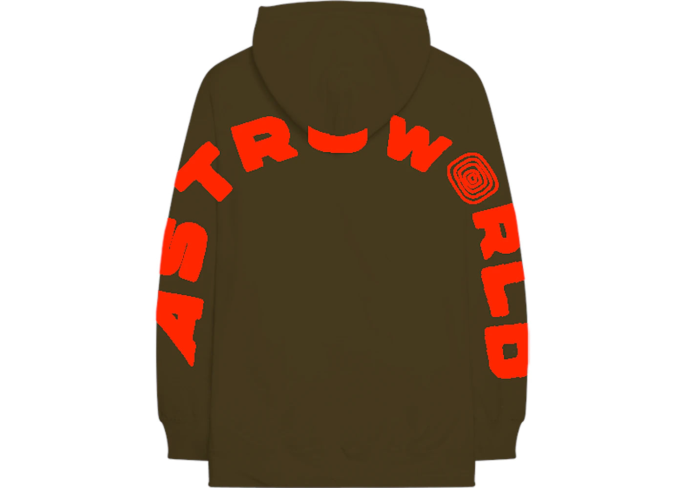 Travis Scott Around The World Hoodie Brown