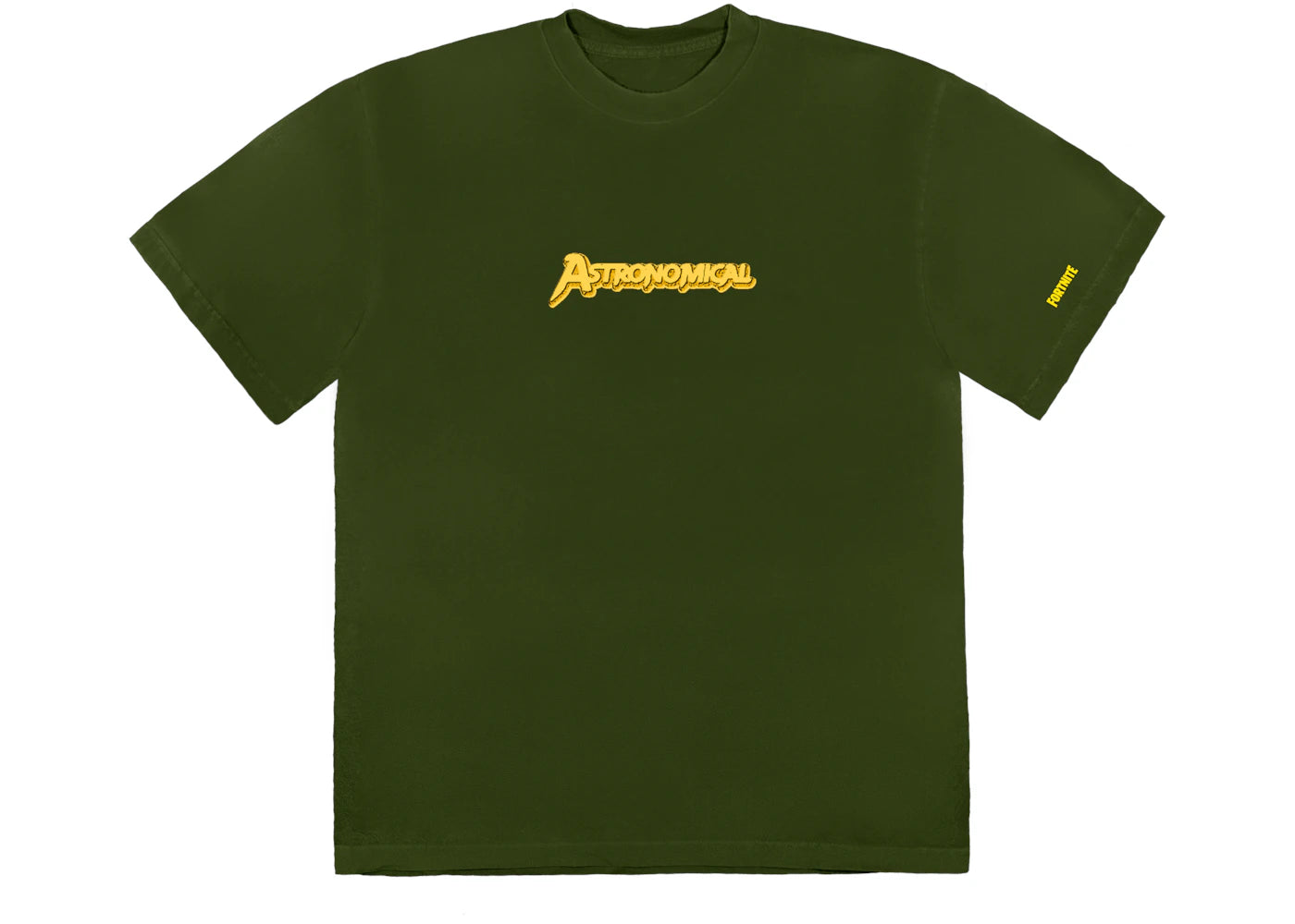 Travis Scott Astro Cyclone T-shirt Washed Olive
