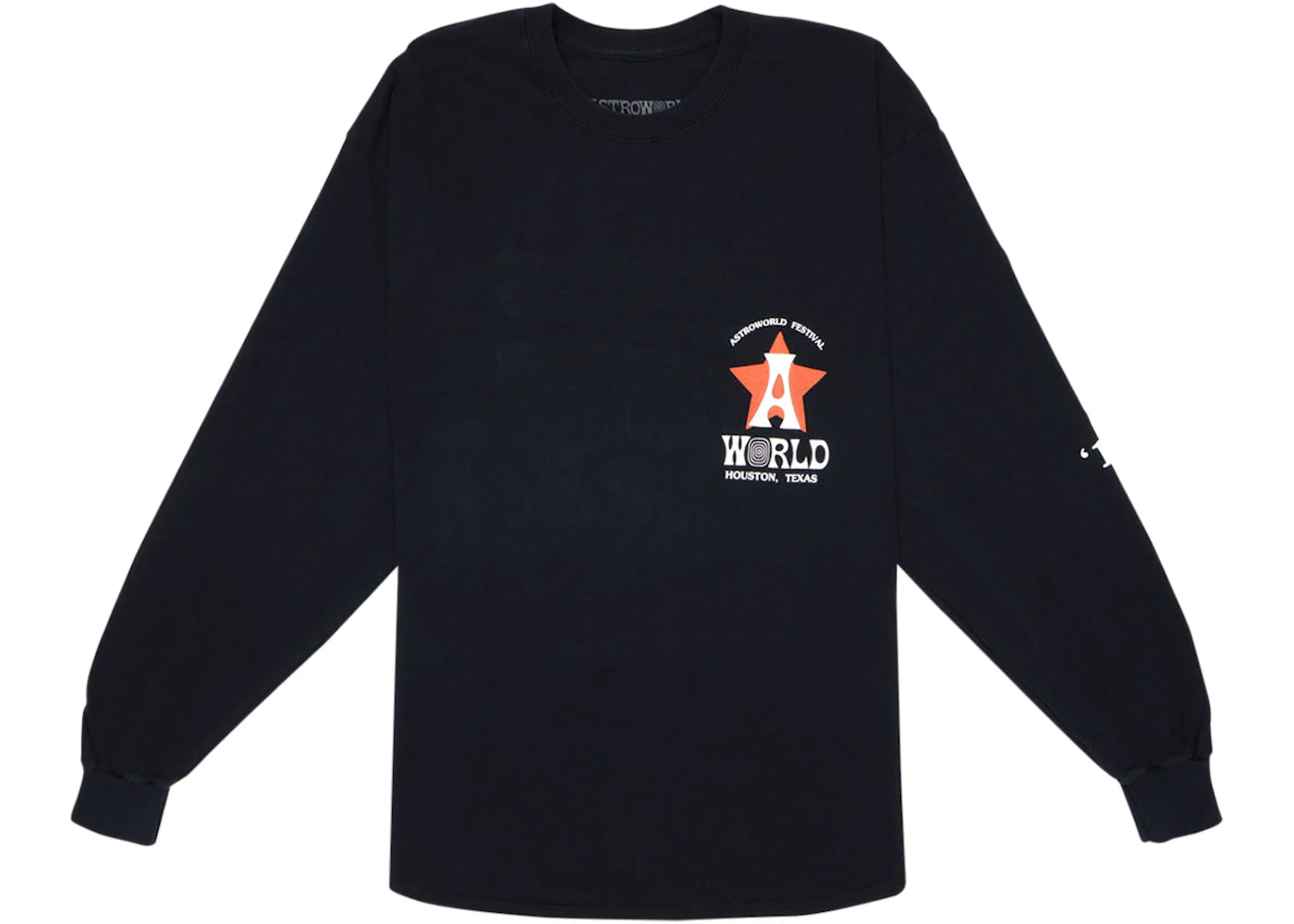 Travis Scott Astro L/S Tee Black