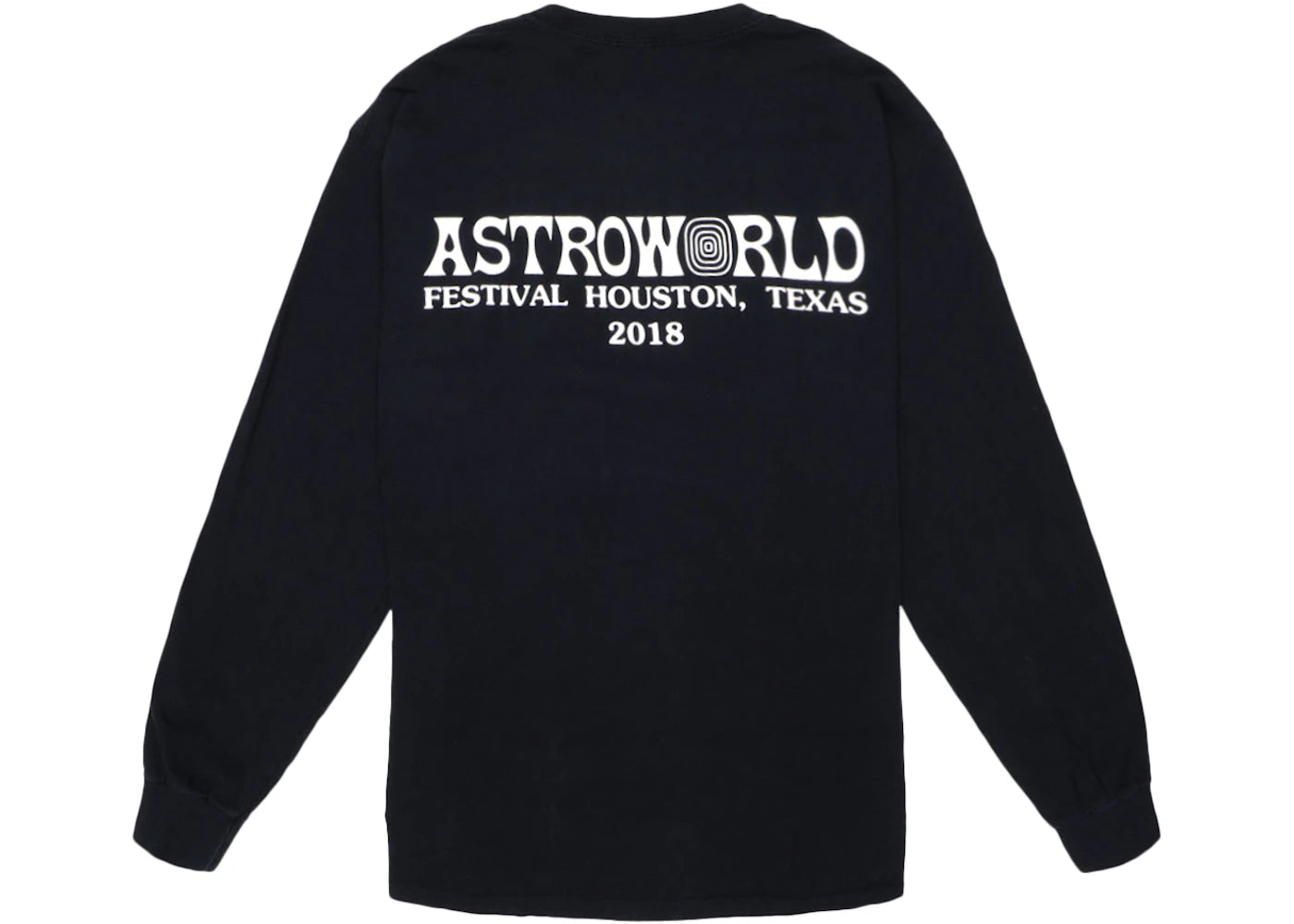 Travis Scott Astronaut L/S Tee Black