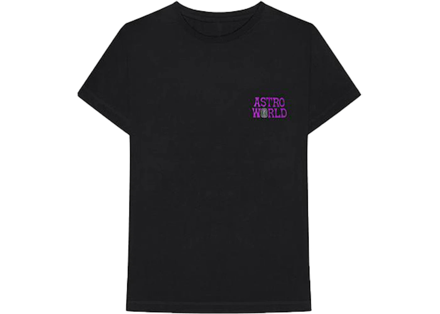 Travis Scott Astroworld RIP DJ Screw Tee Black