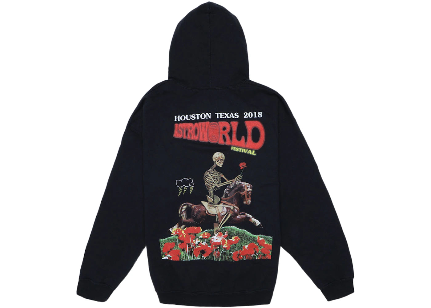 Travis Scott Astroworld Festival Hoodie Black