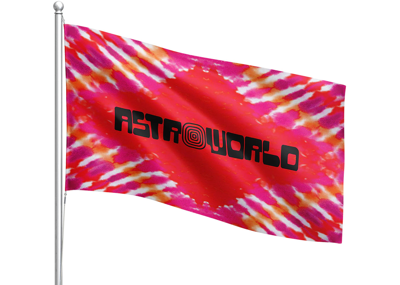 Travis Scott Astroworld Flag Tie-Dye