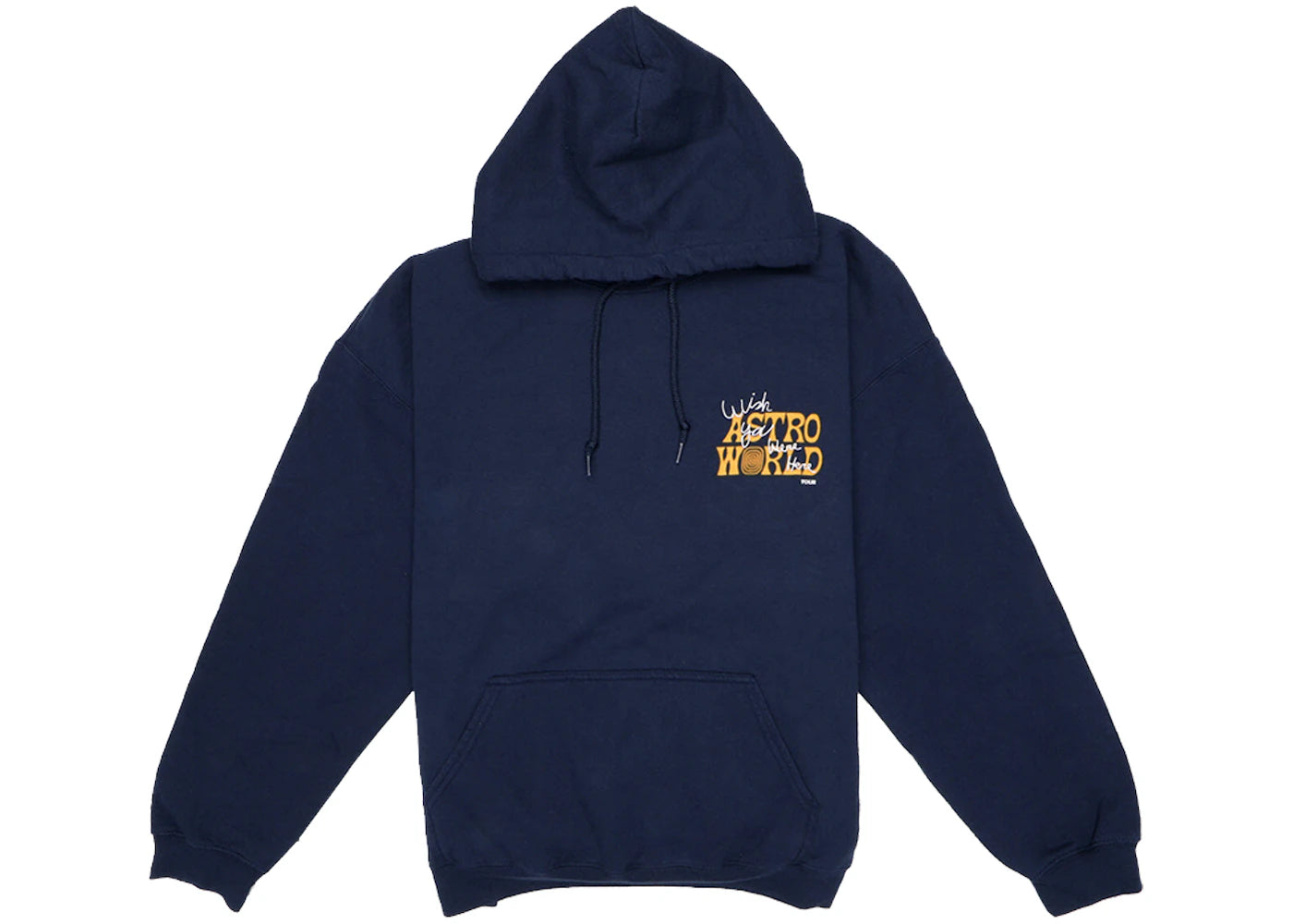 Travis Scott Astroworld Houston Exclusive Hoodie Blue