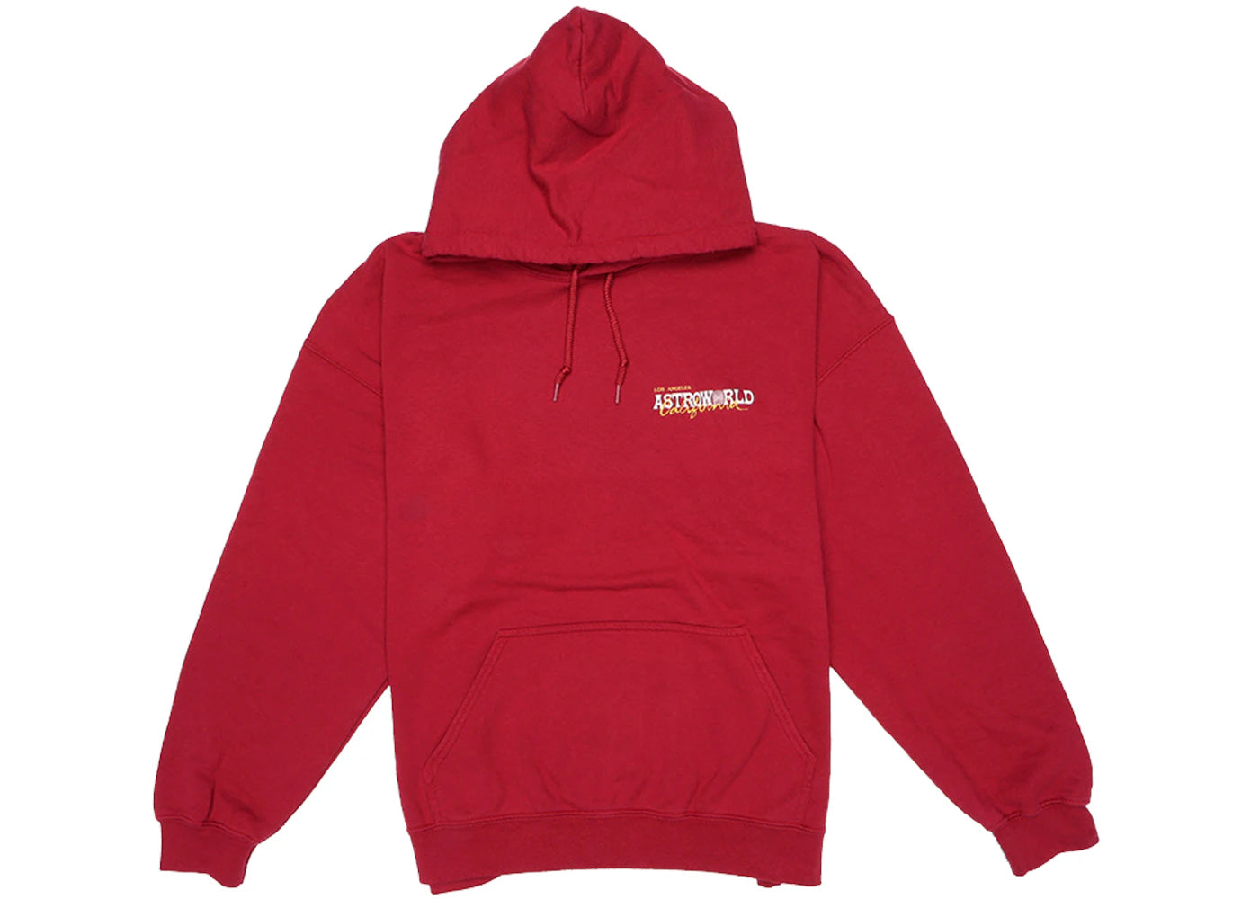 Travis Scott Astroworld LA Exclusive Hoodie Red